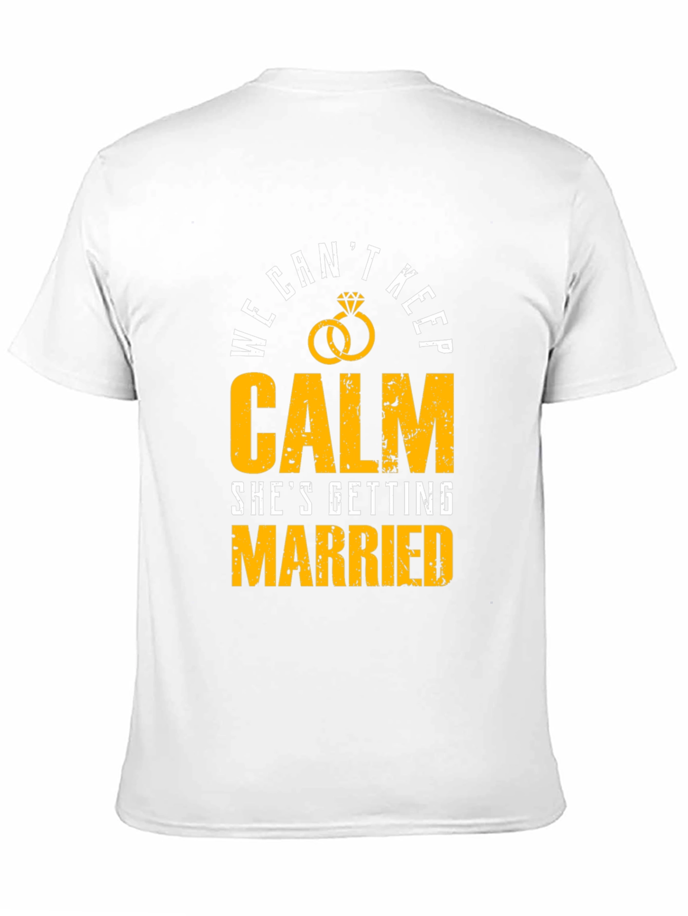 We Cant Keep Calm Groom T-Shirt