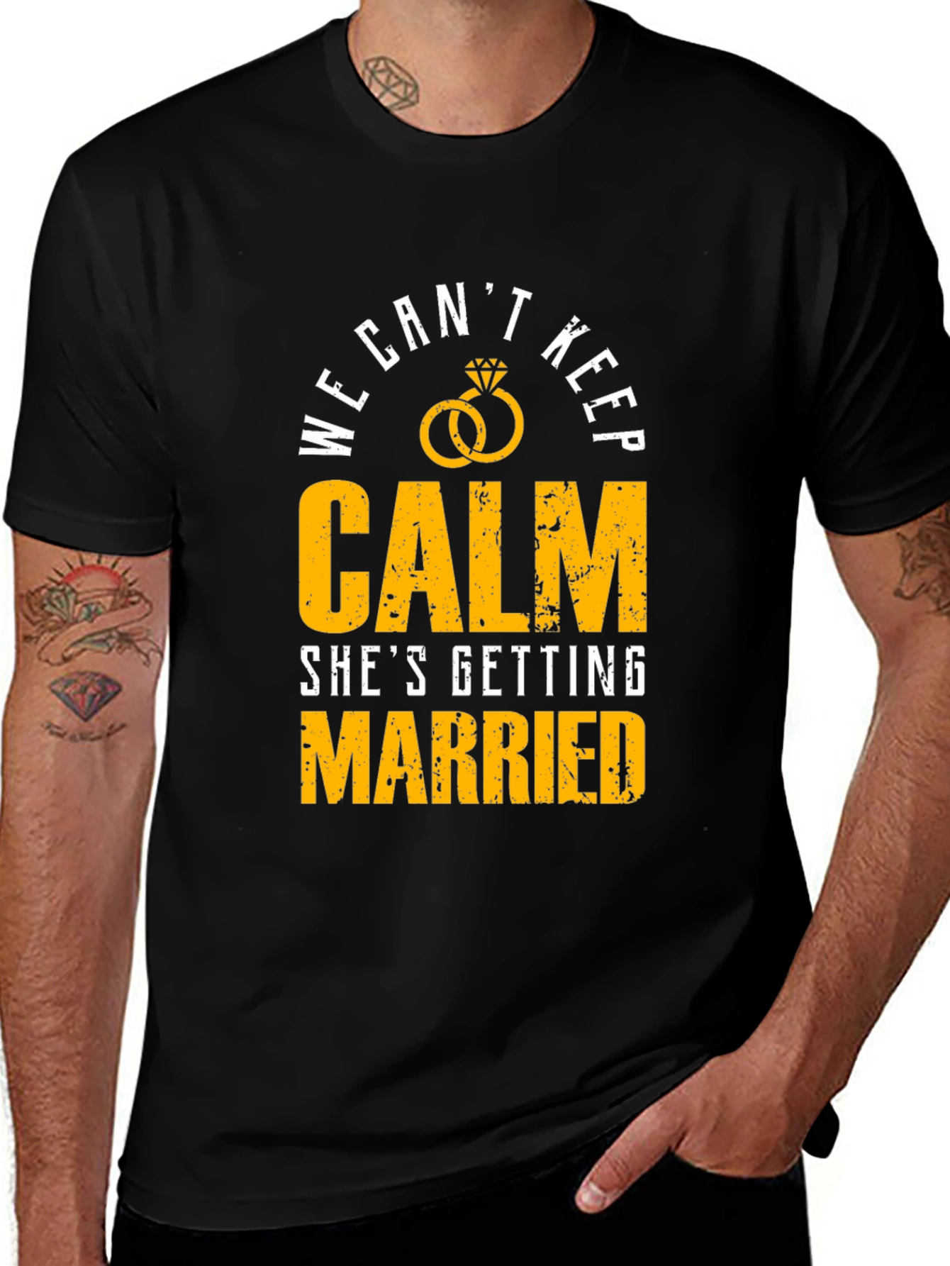 We Cant Keep Calm Groom T-Shirt