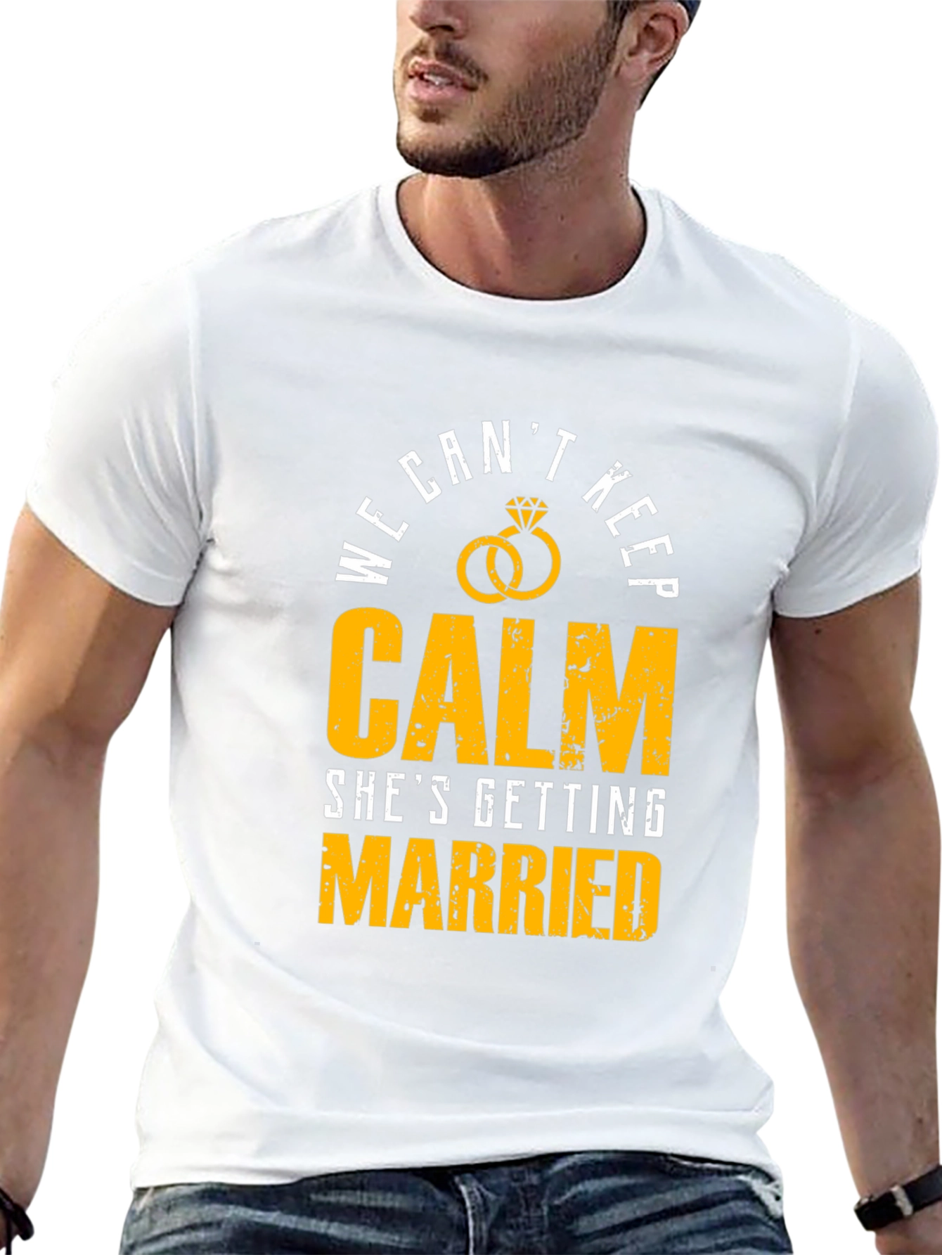We Cant Keep Calm Groom T-Shirt