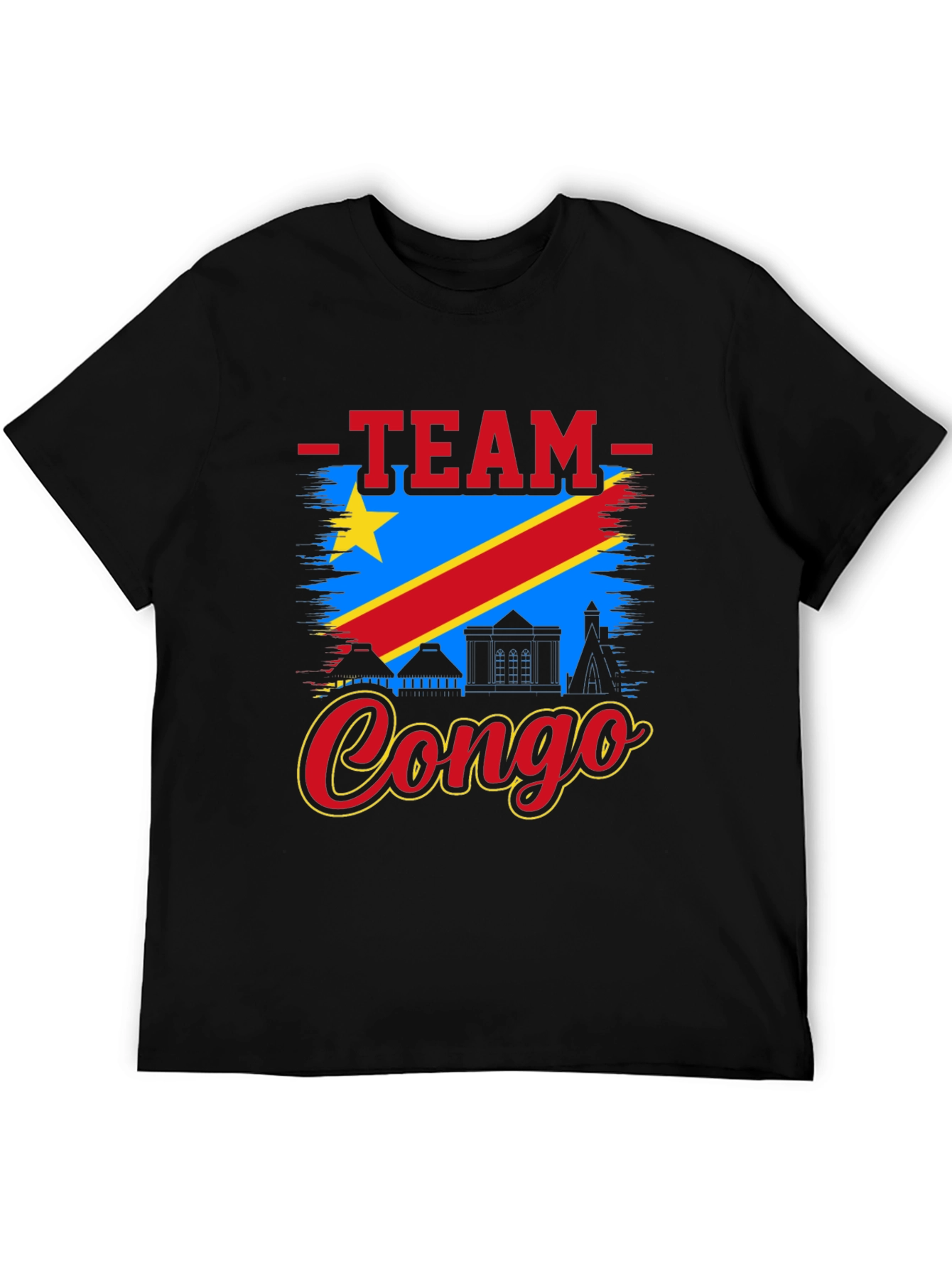 Team Congo Black T-Shirt