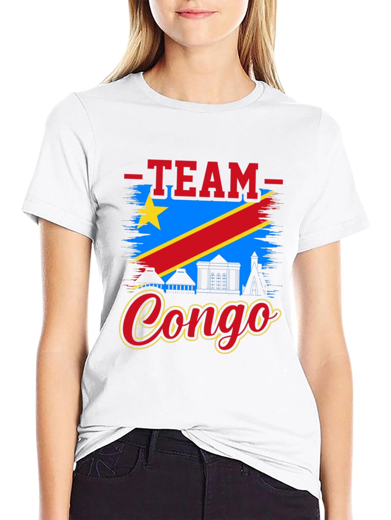 Team Congo Black T-Shirt
