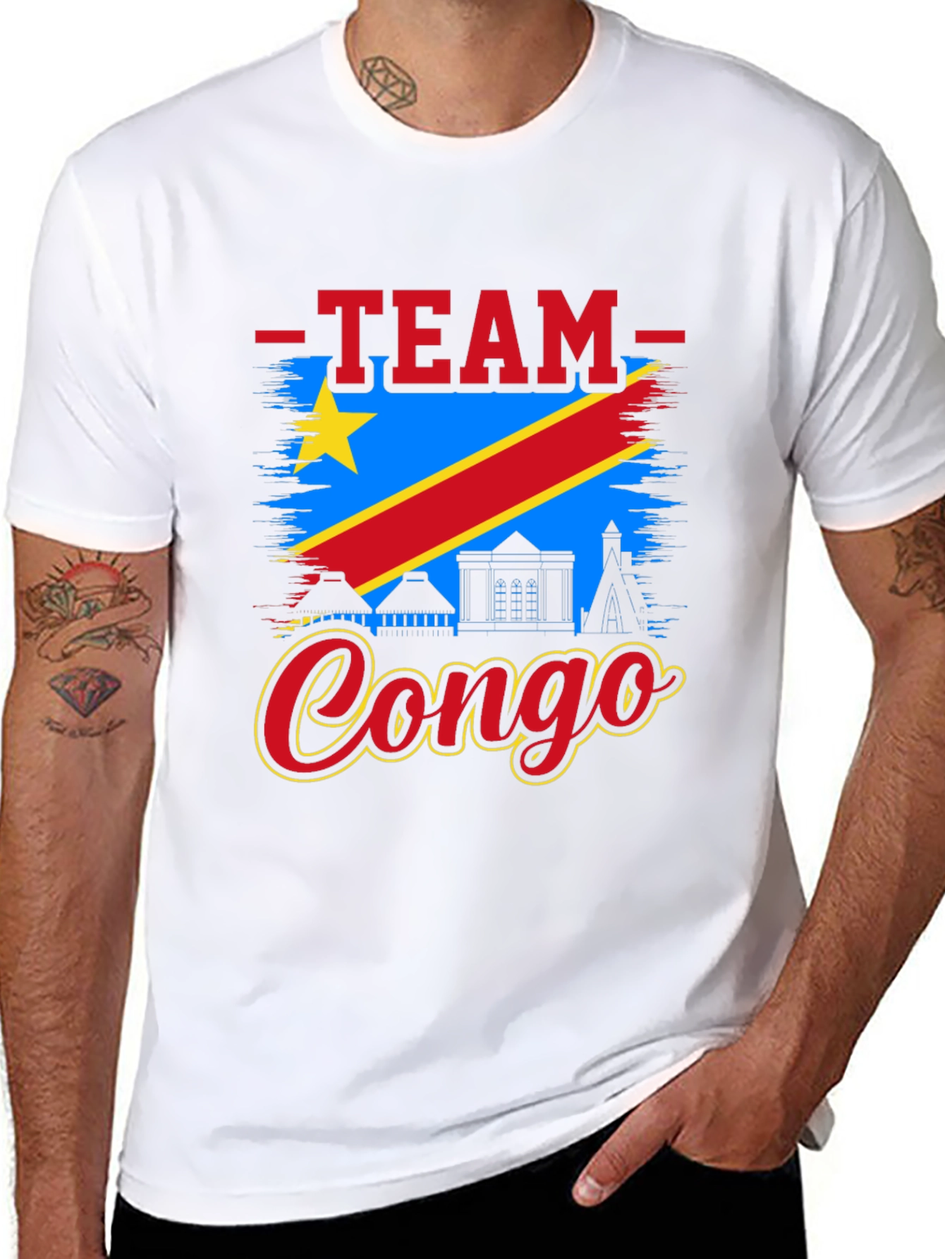 Team Congo Black T-Shirt