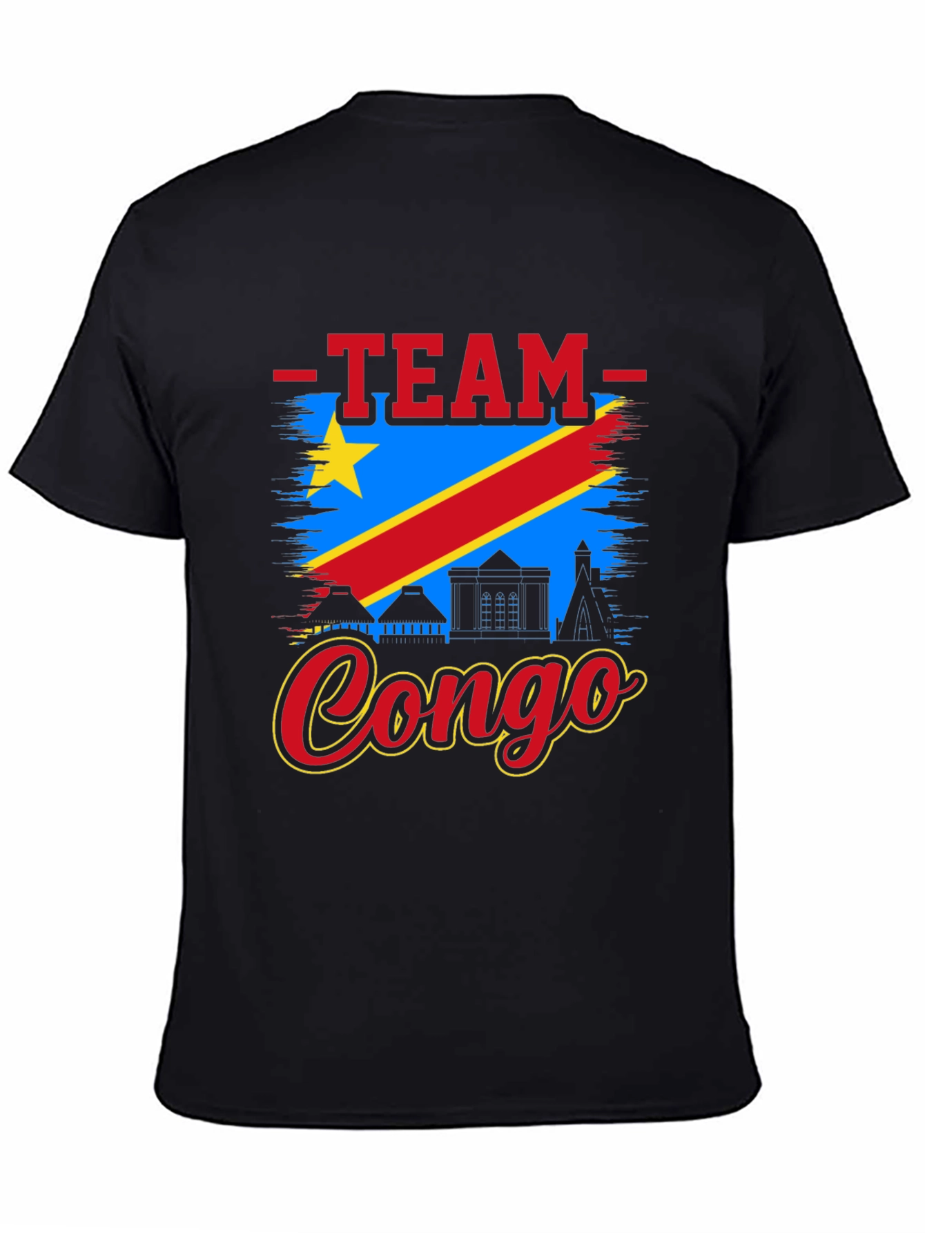 Team Congo Black T-Shirt