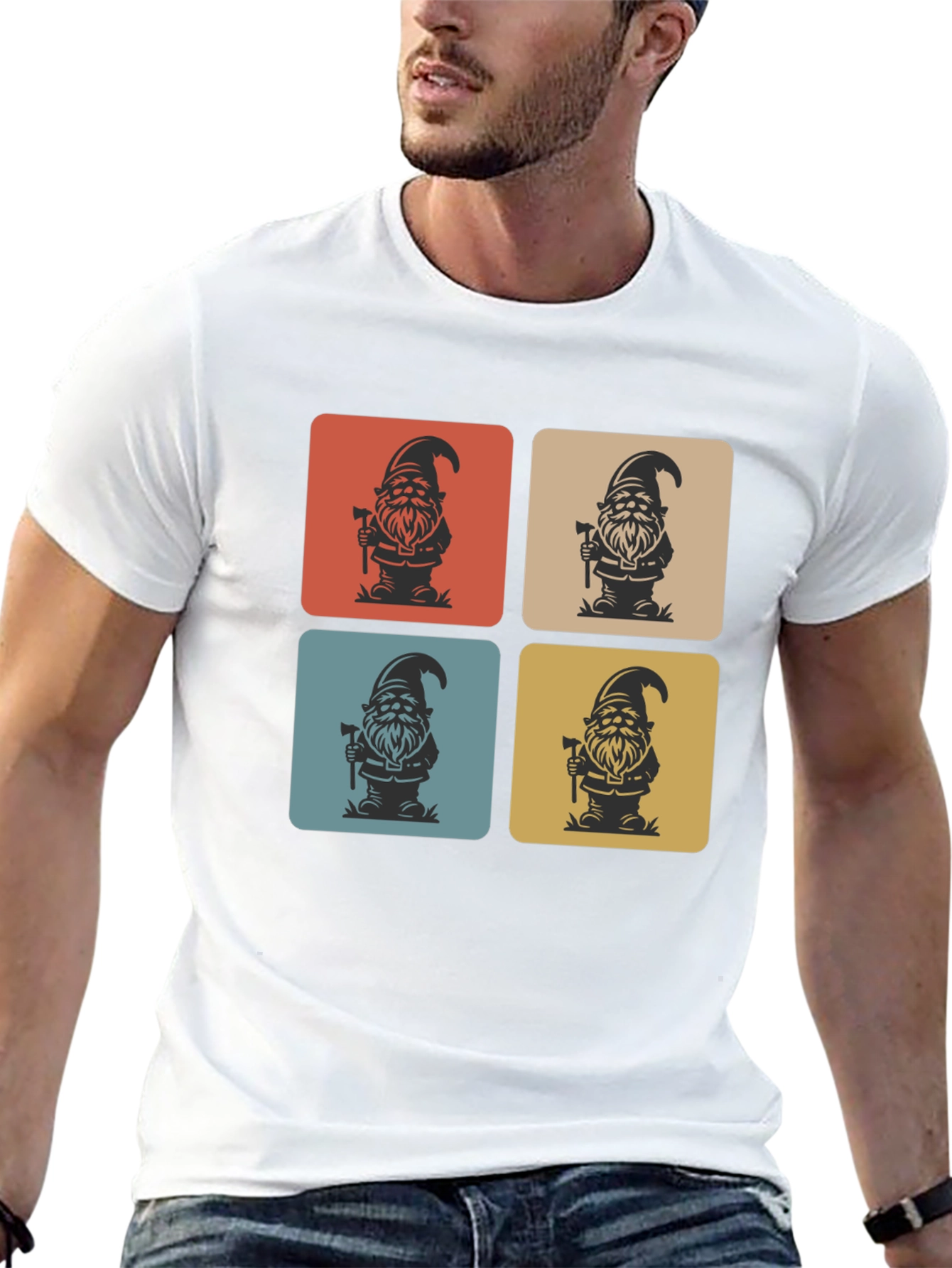 Retro Gnome Graphic Tee