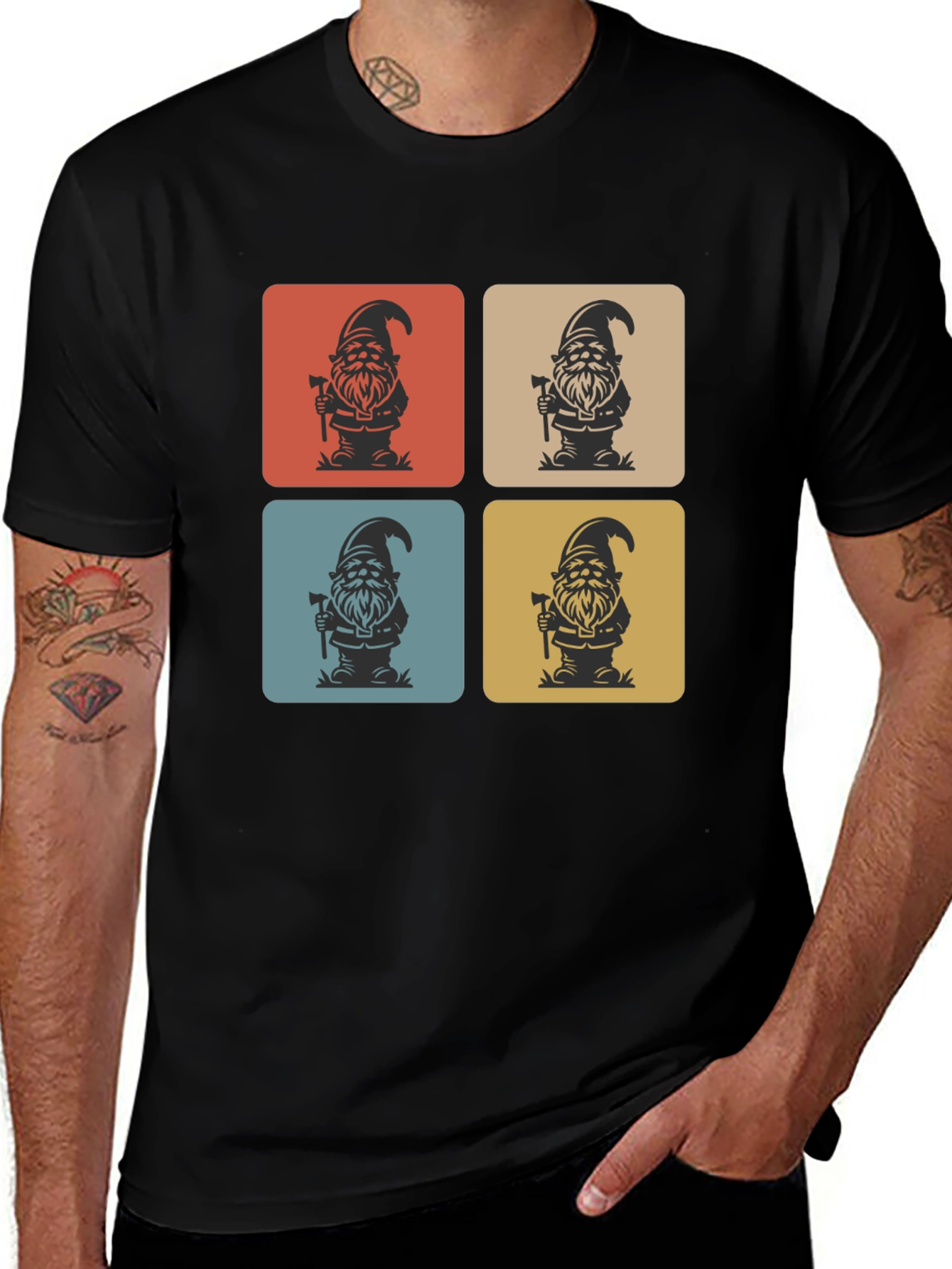 Retro Gnome Graphic Tee
