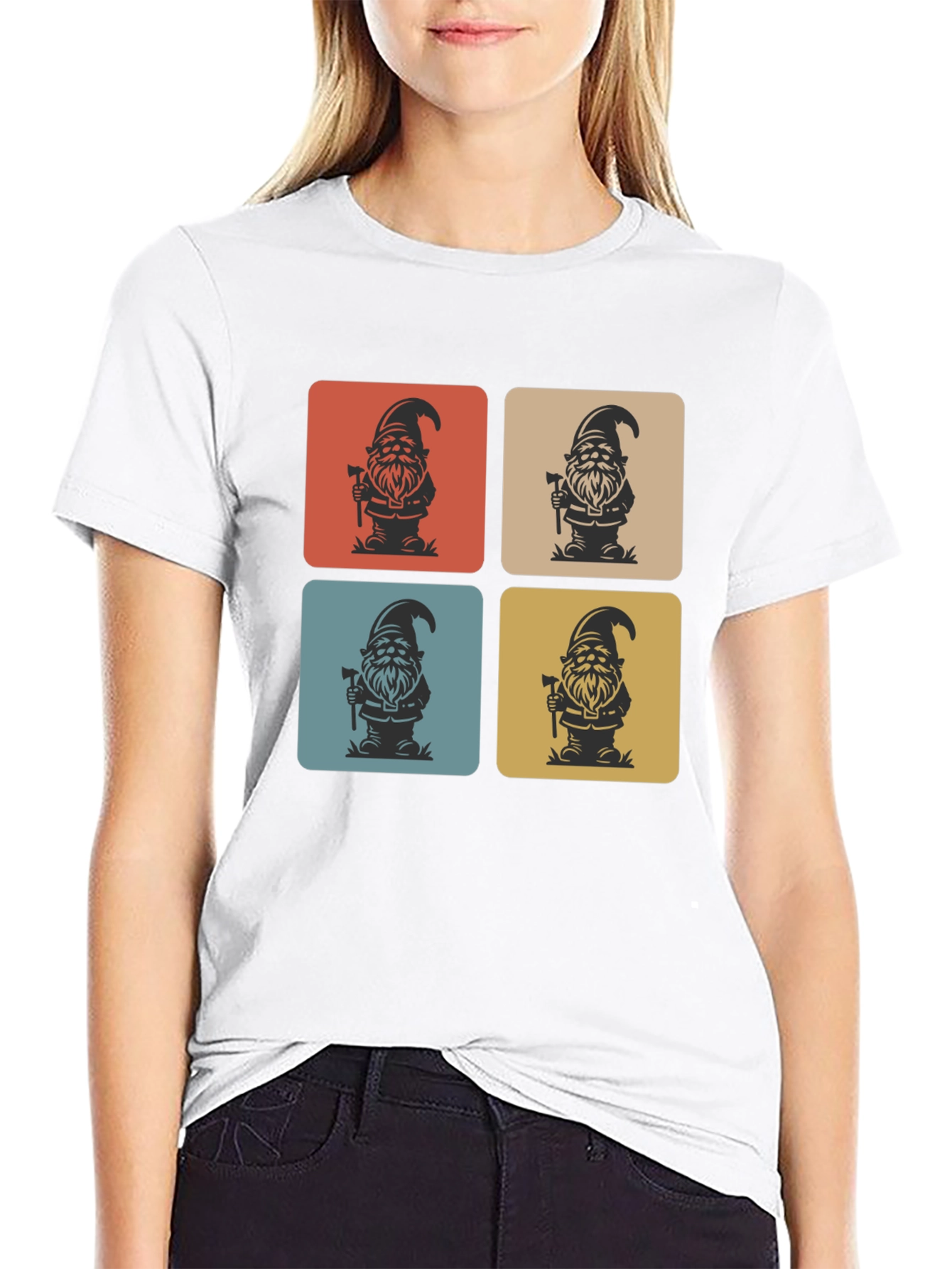 Retro Gnome Graphic Tee