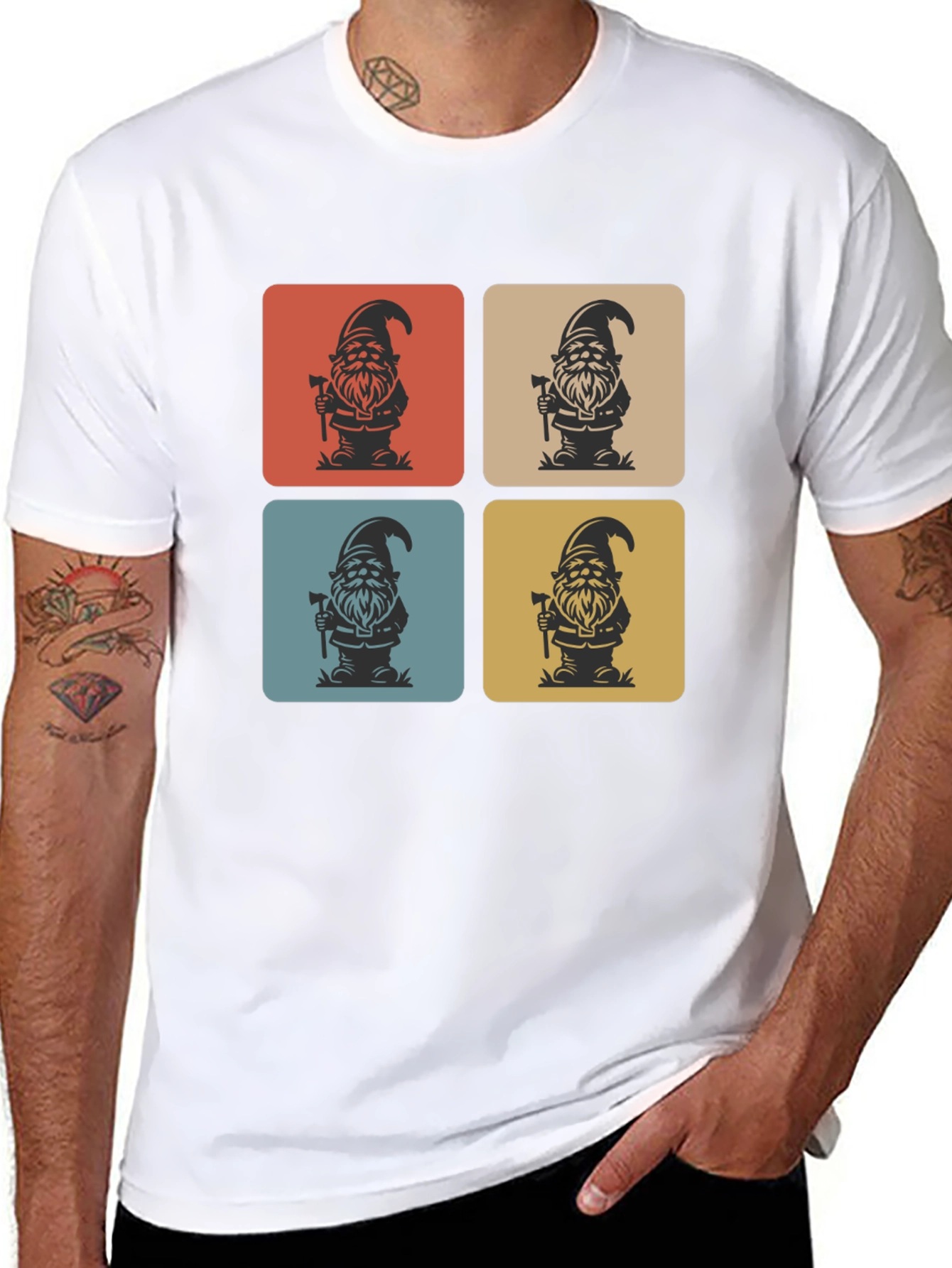 Retro Gnome Graphic Tee