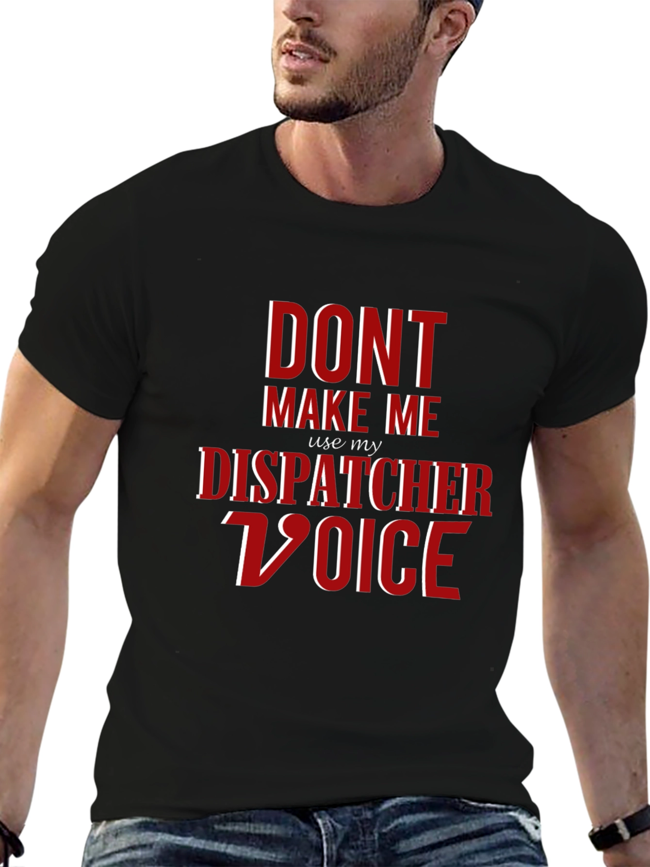 Dispatcher Voice T-Shirt - Funny 911 Operator Tee
