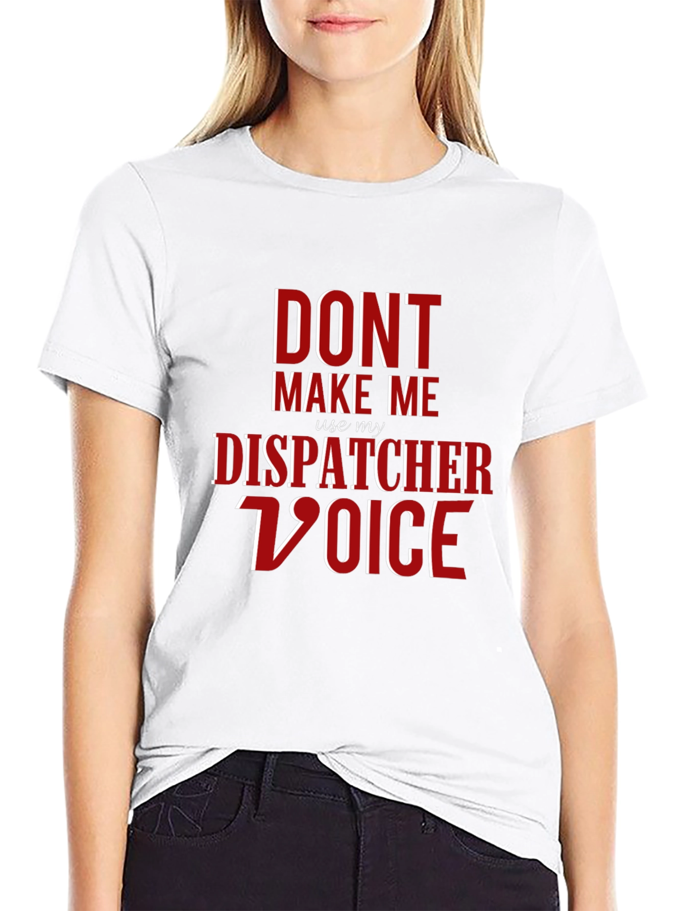 Dispatcher Voice T-Shirt - Funny 911 Operator Tee