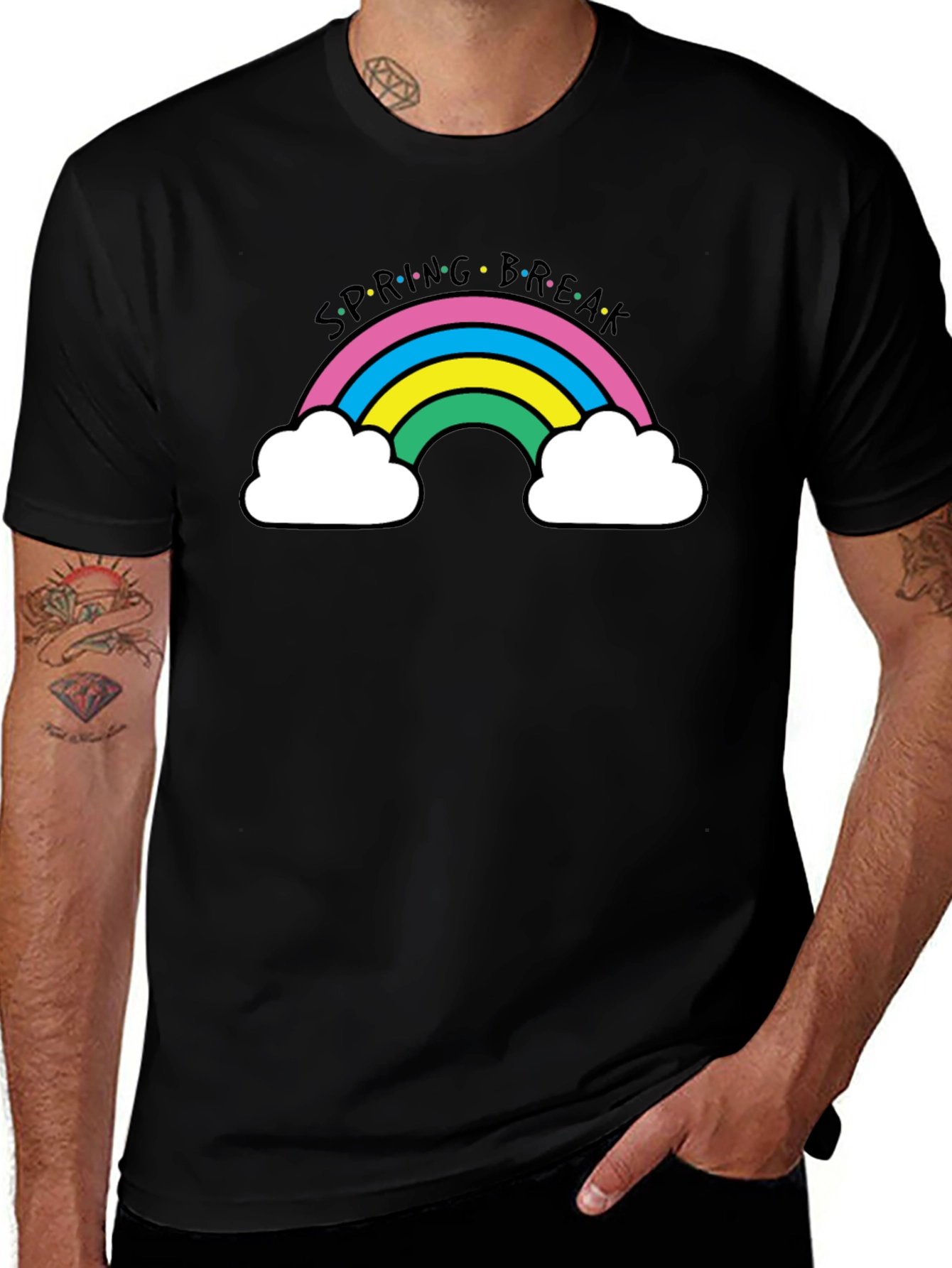 Spring Break Rainbow T-Shirt