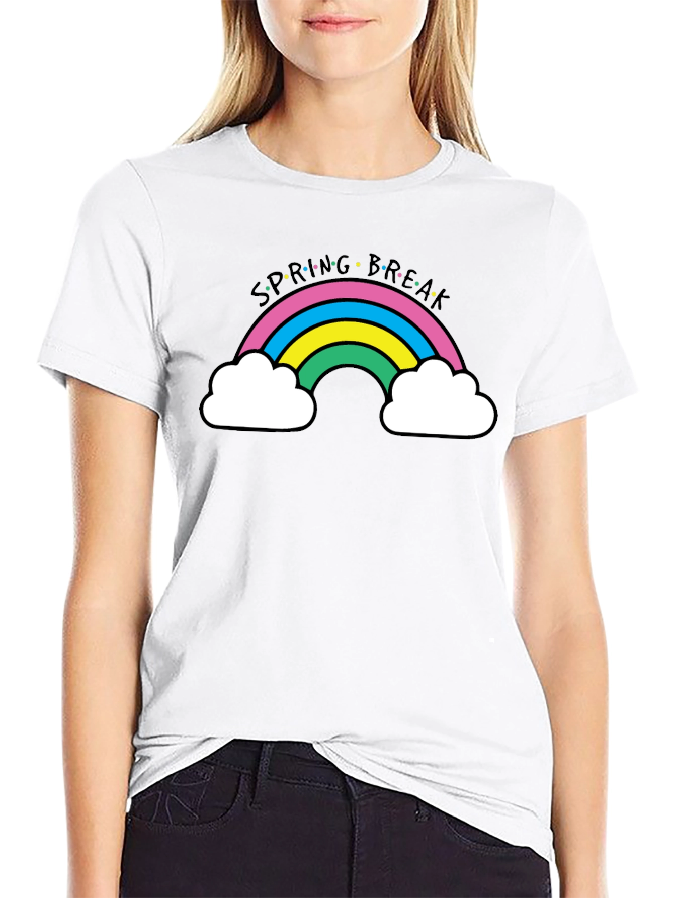 Spring Break Rainbow T-Shirt