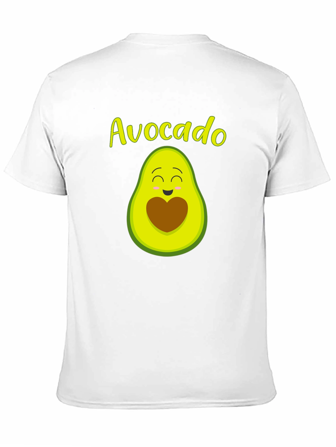Avocado Heart Graphic T-Shirt