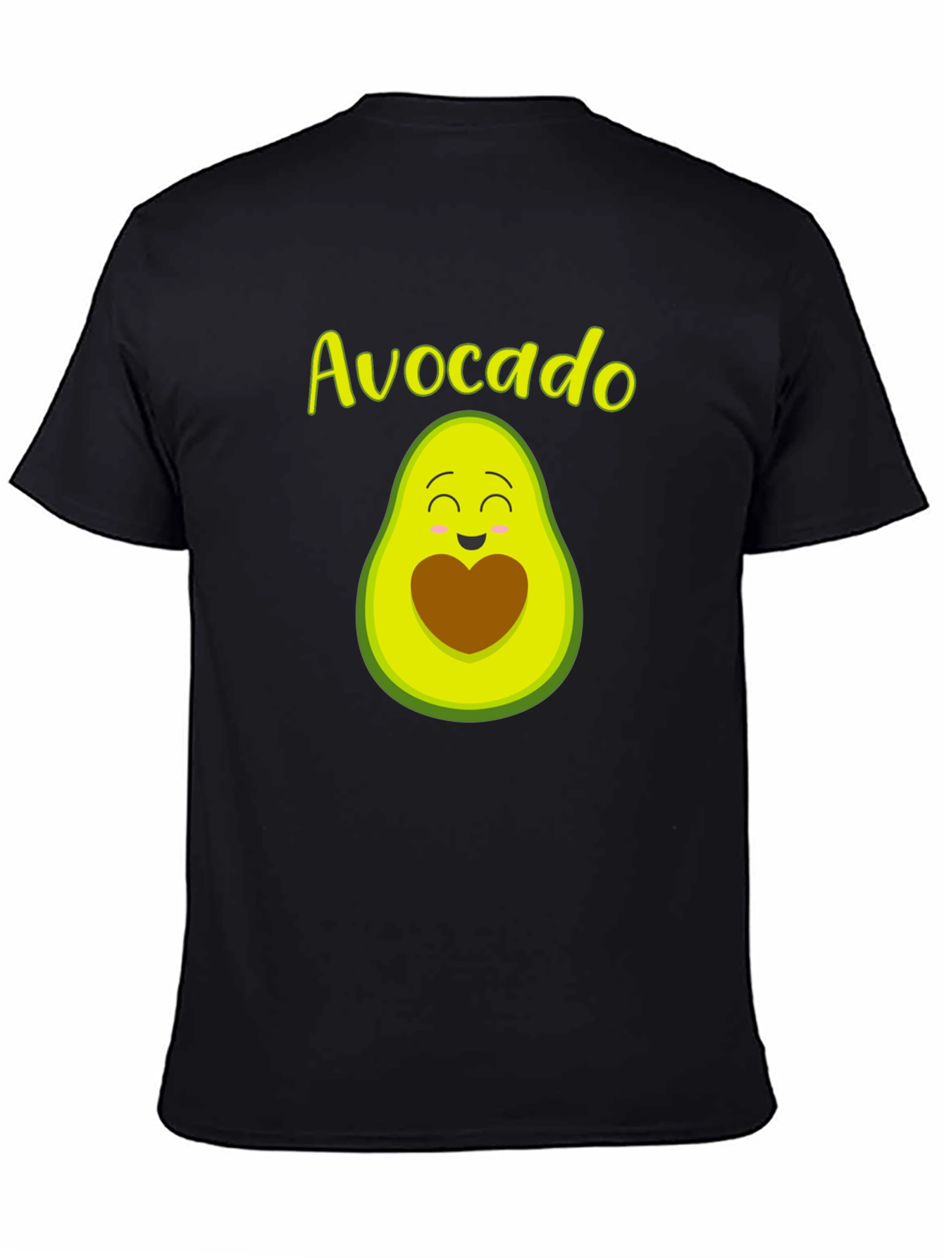 Avocado Heart Graphic T-Shirt