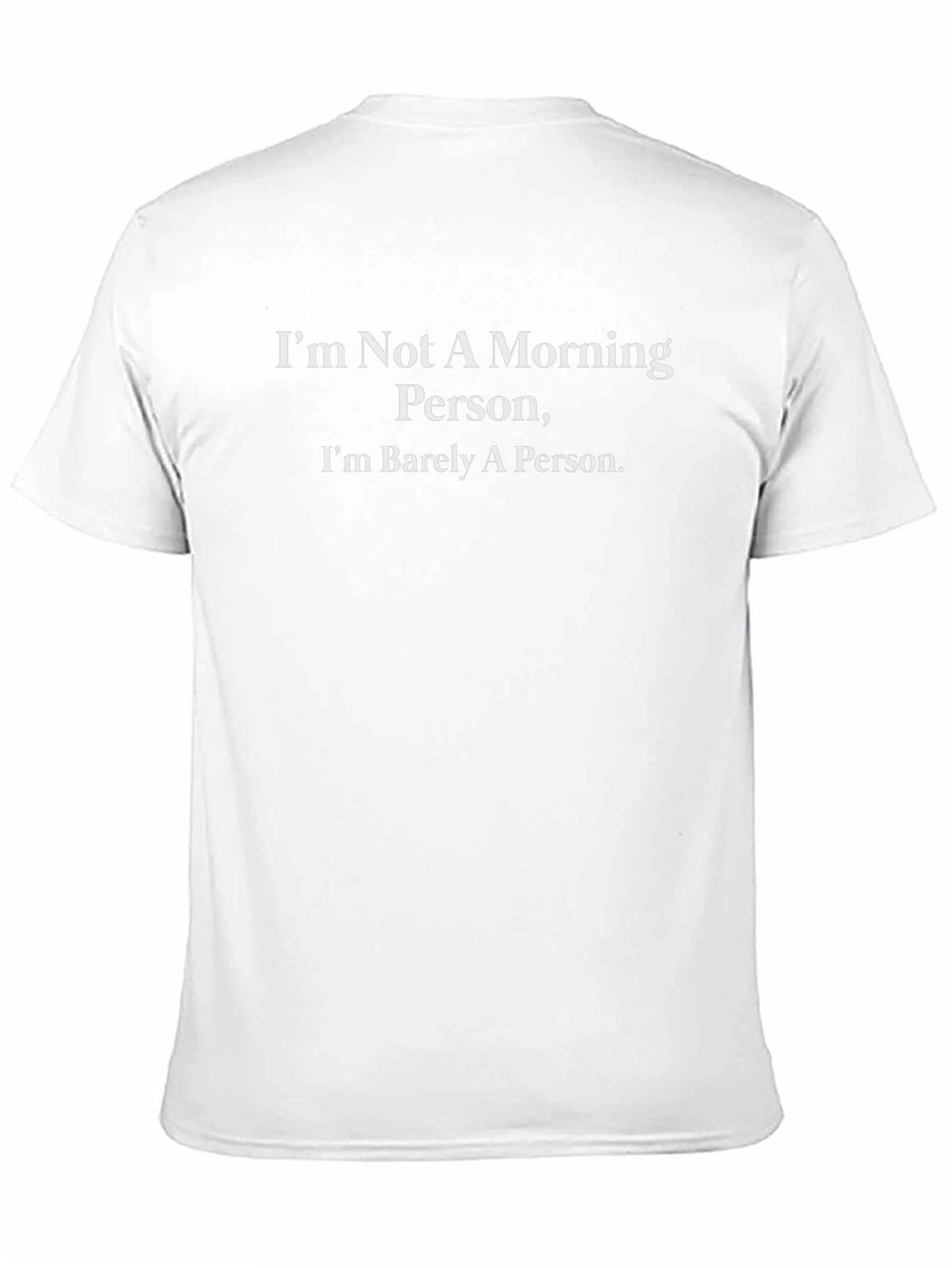 Funny Not a Morning Person Graphic T-Shirt