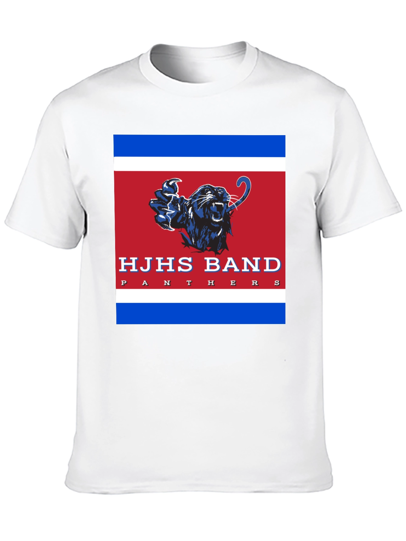 HJHS Band Panthers Black T-Shirt