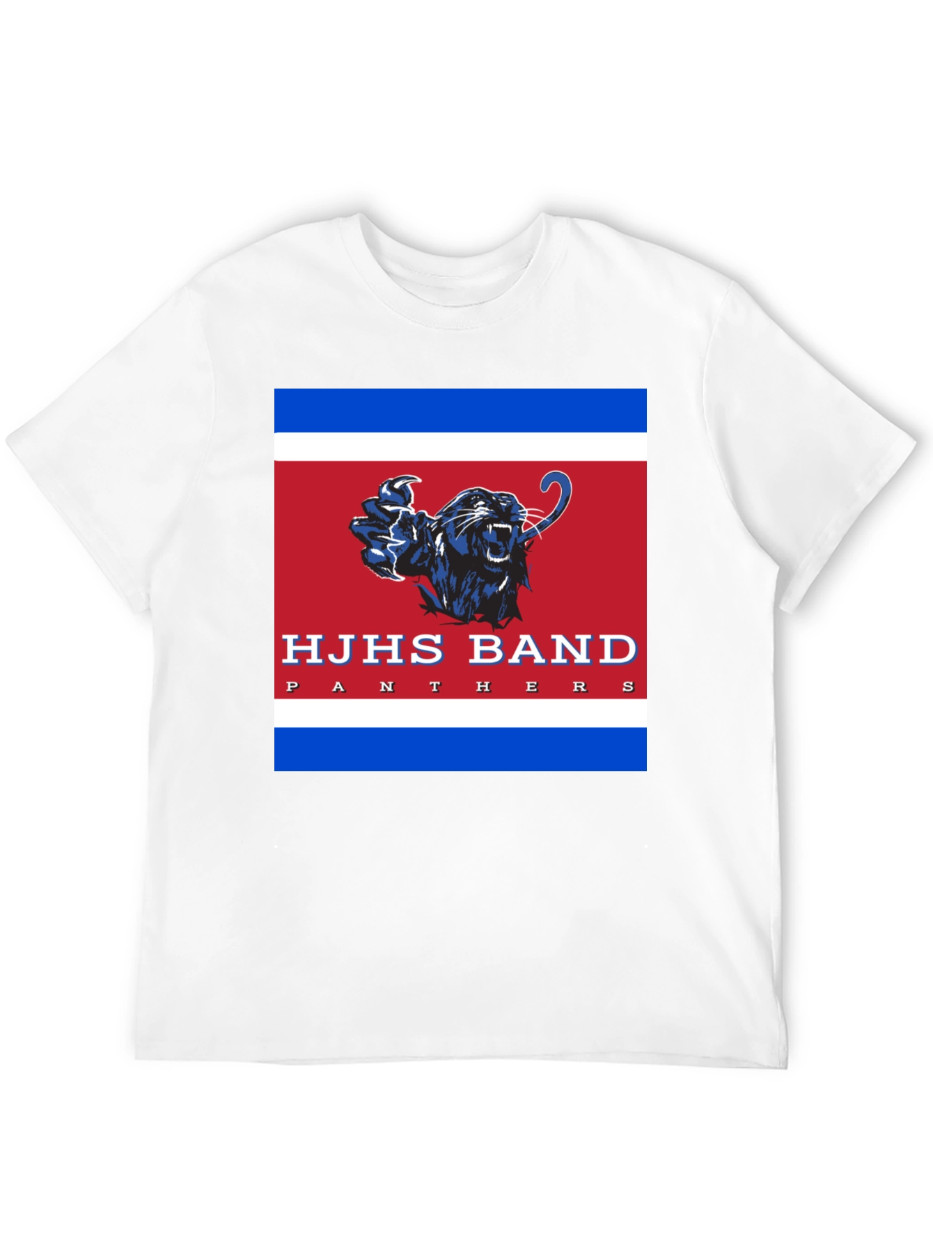 HJHS Band Panthers Black T-Shirt