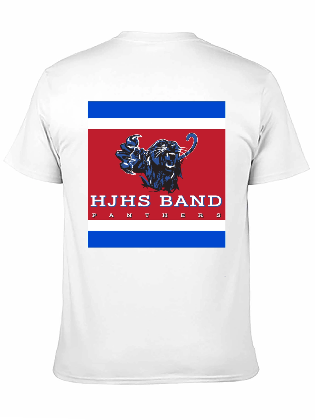 HJHS Band Panthers Black T-Shirt