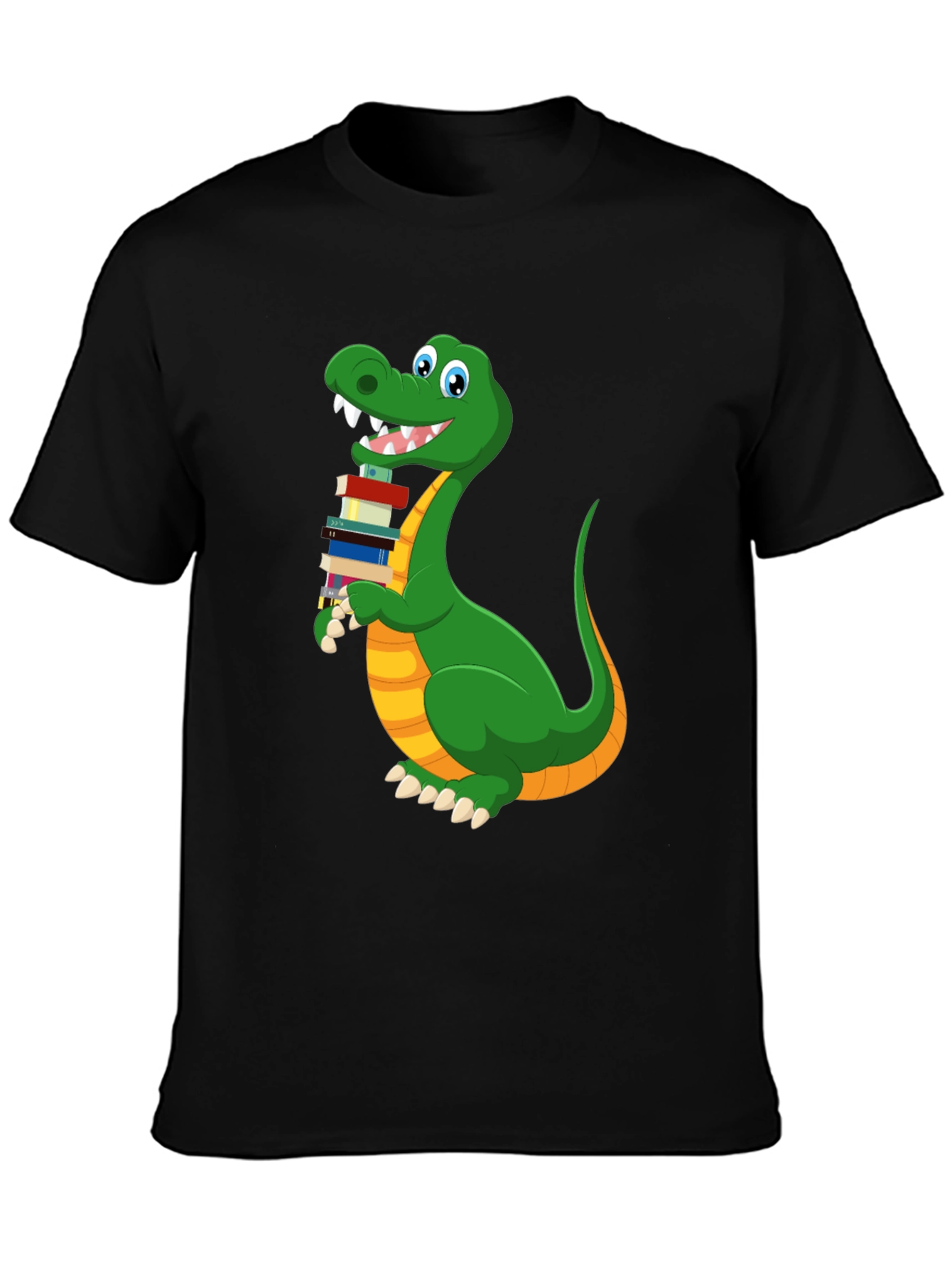 Bookworm Dinosaur T-Shirt - Cute Graphic Tee