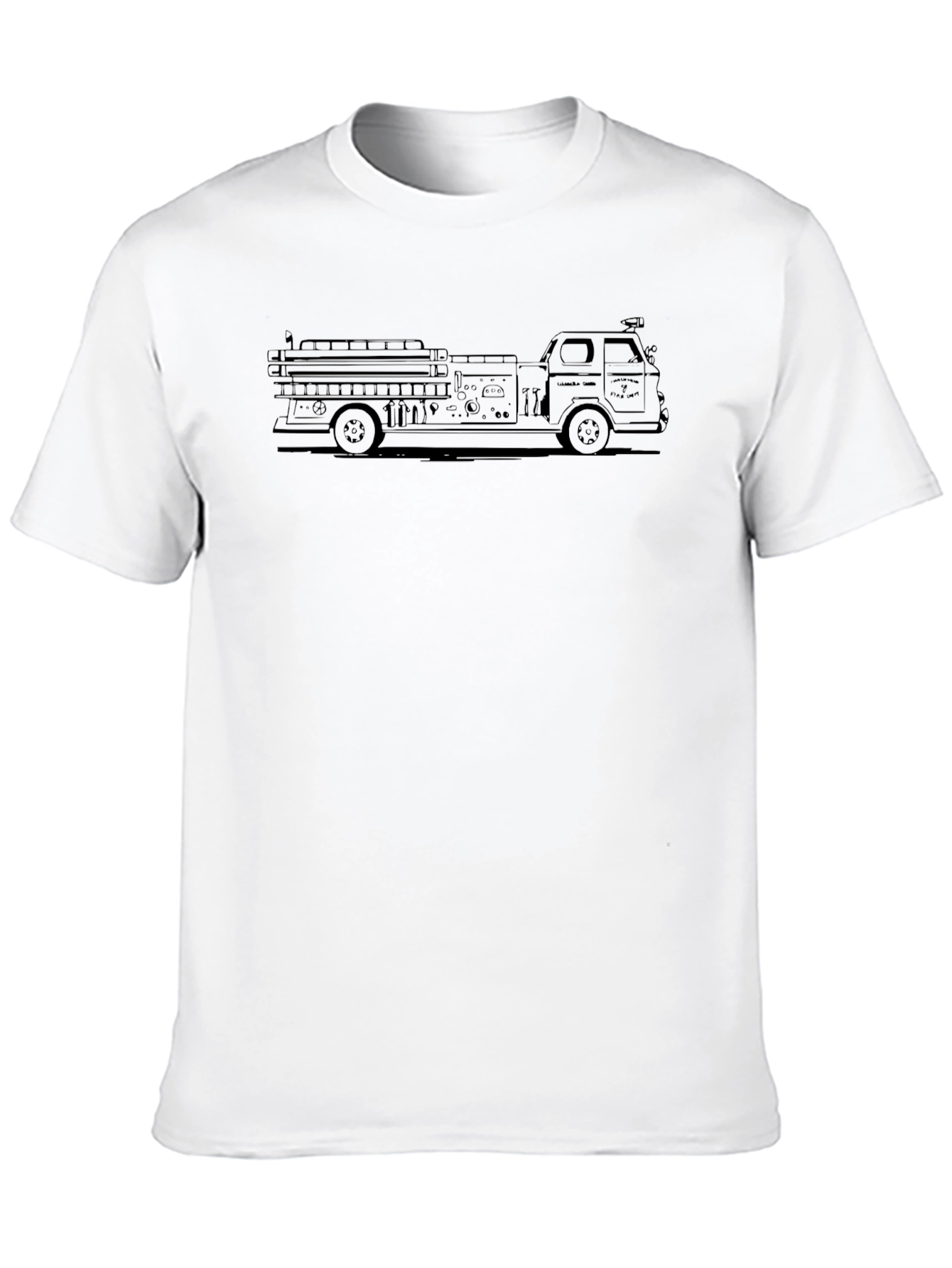 Firetruck Tee - Classic Automotive Style
