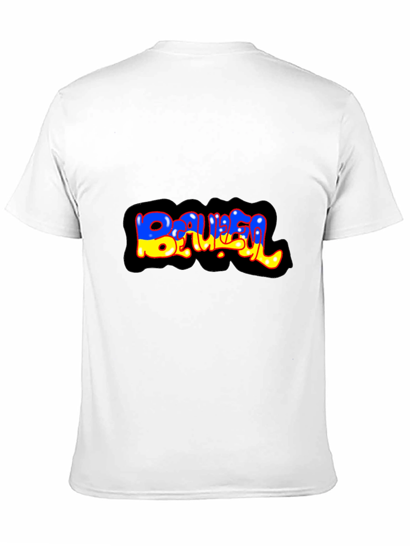 Graffiti Style BAUBEL Black T-Shirt