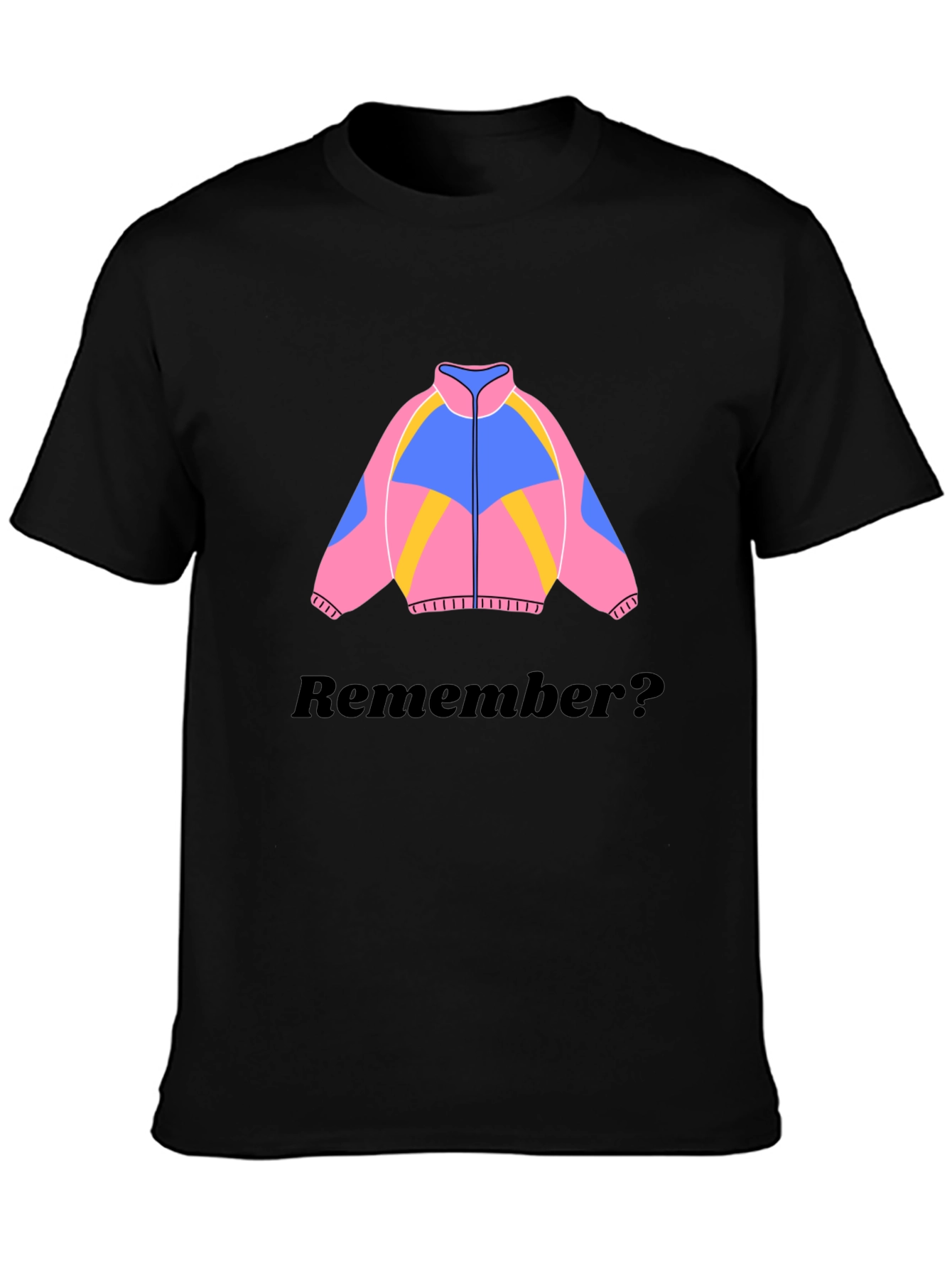 Retro 80s Jacket T-Shirt - Remember?