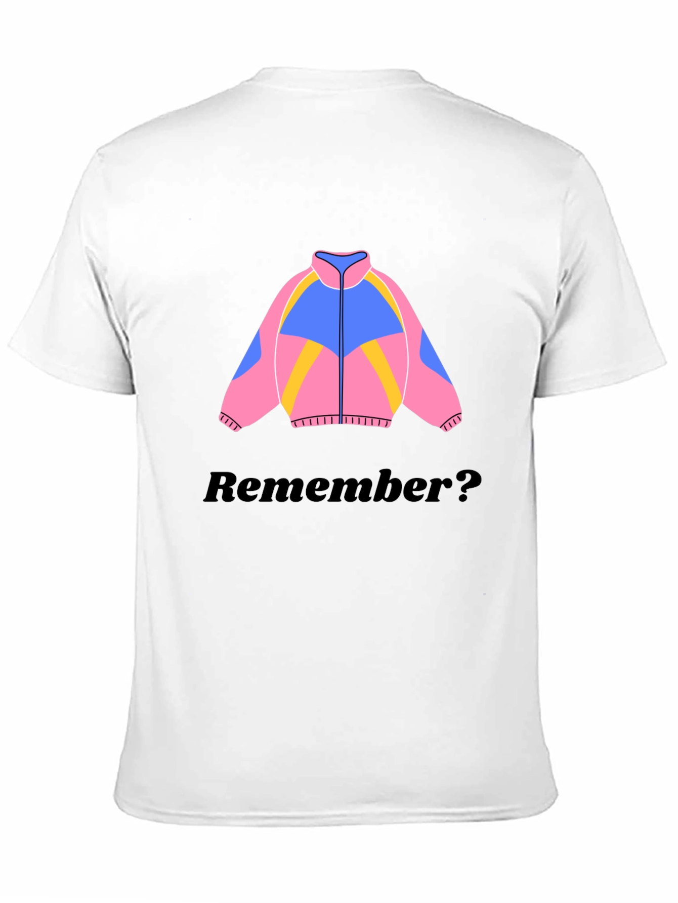 Retro 80s Jacket T-Shirt - Remember?