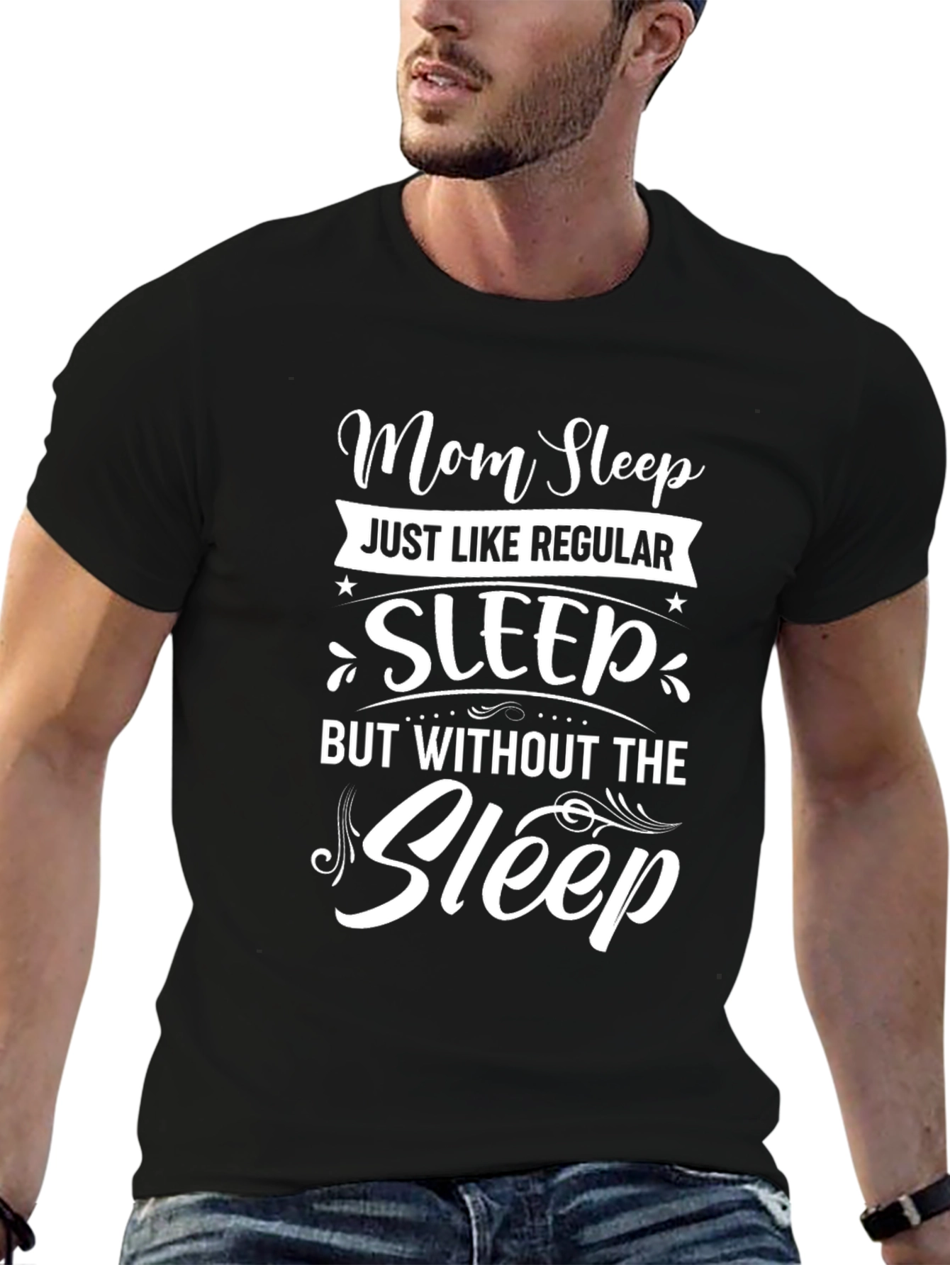 Mom Sleep T-Shirt - Funny Womens Tee