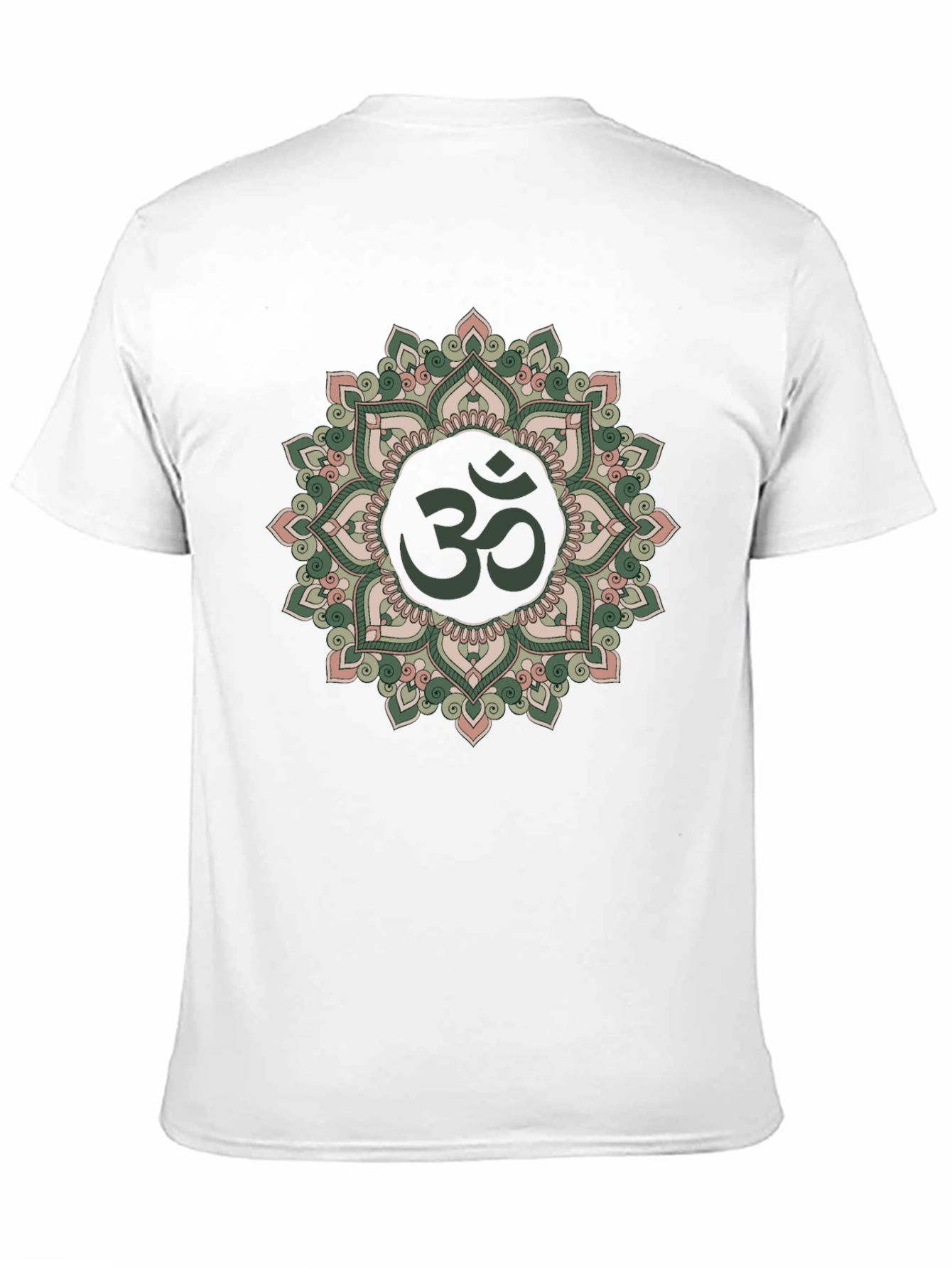 Om Mandala Graphic Tee - Soft Cotton Blend