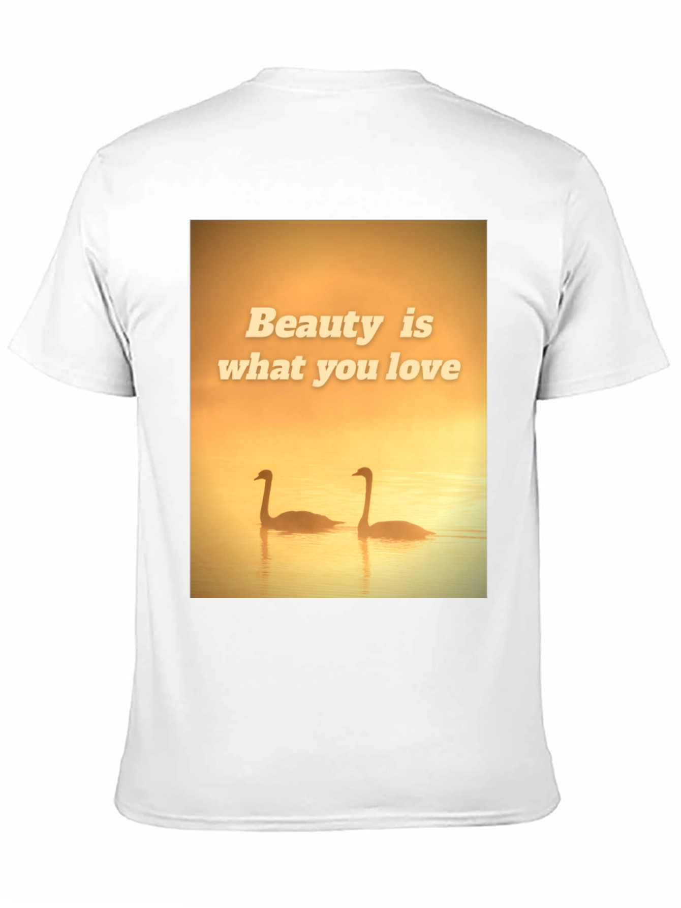 Beauty Swans Graphic T-Shirt