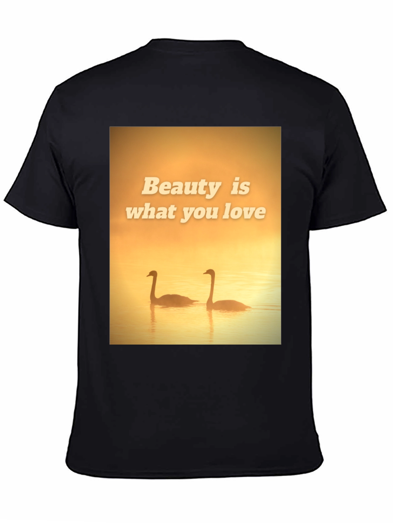 Beauty Swans Graphic T-Shirt
