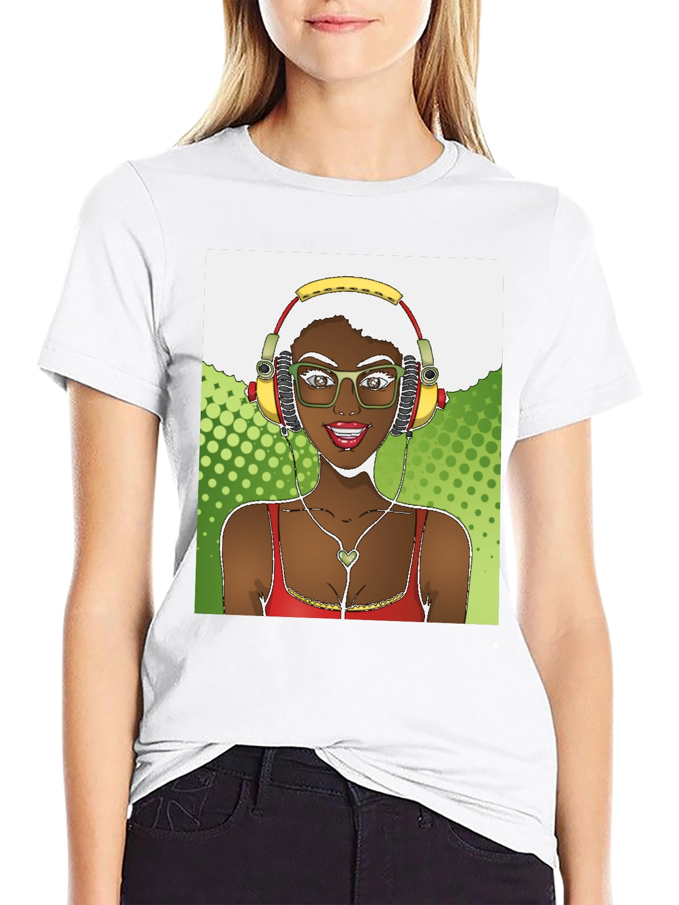 Afro Girl Graphic T-Shirt