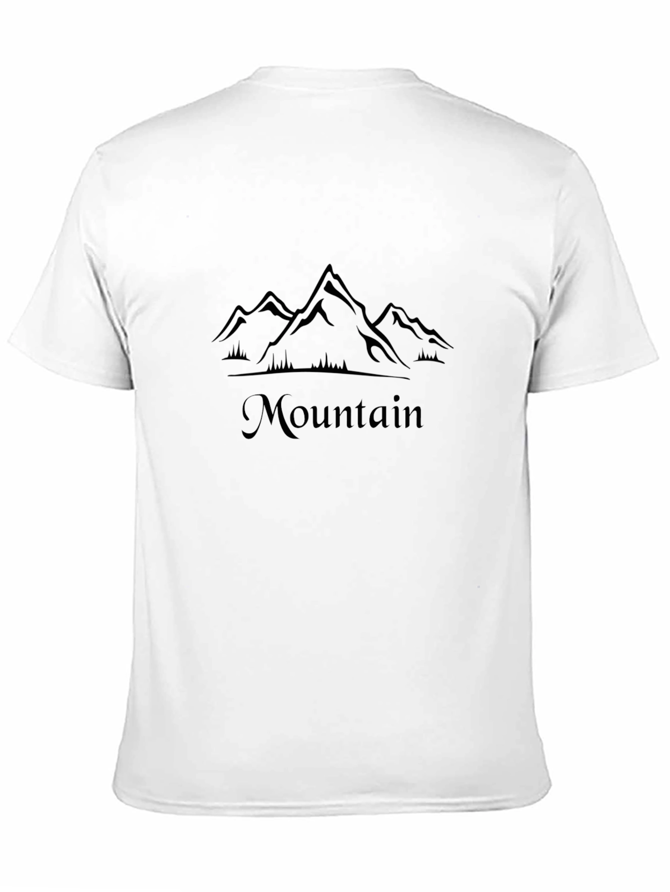 Mountain Graphic Tee - Black