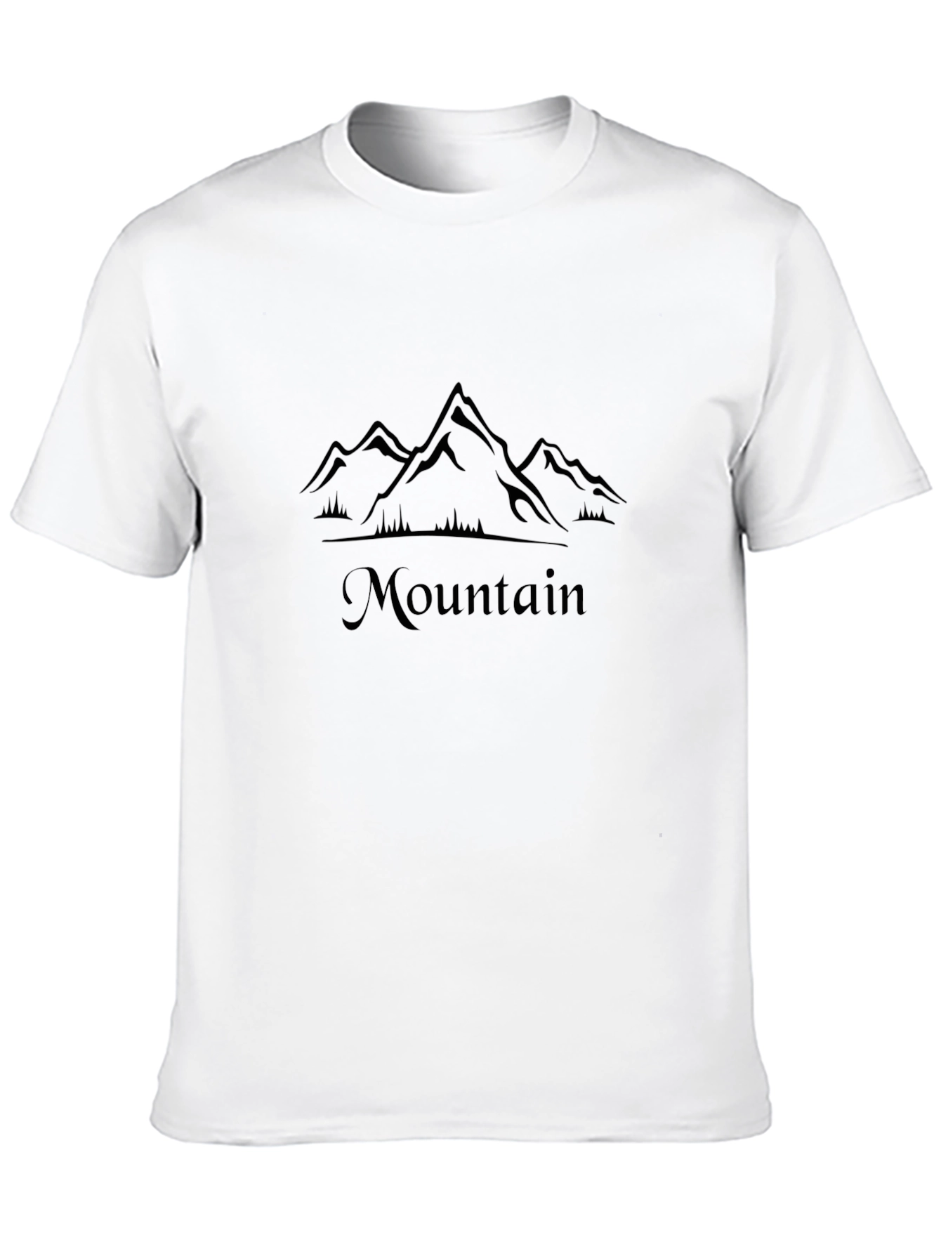 Mountain Graphic Tee - Black