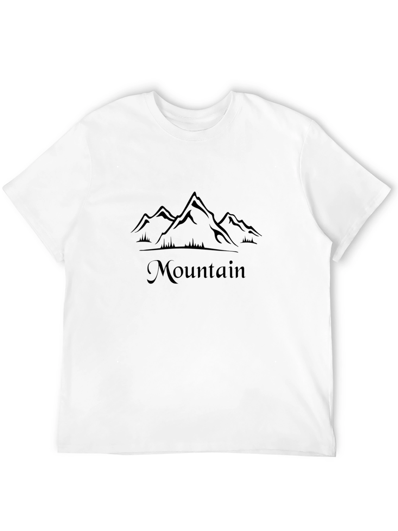 Mountain Graphic Tee - Black