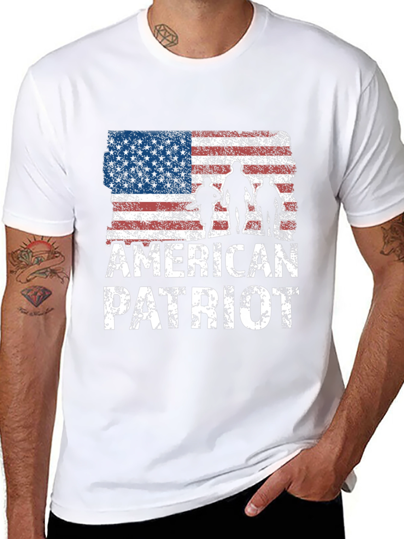 American Patriot Flag T-Shirt