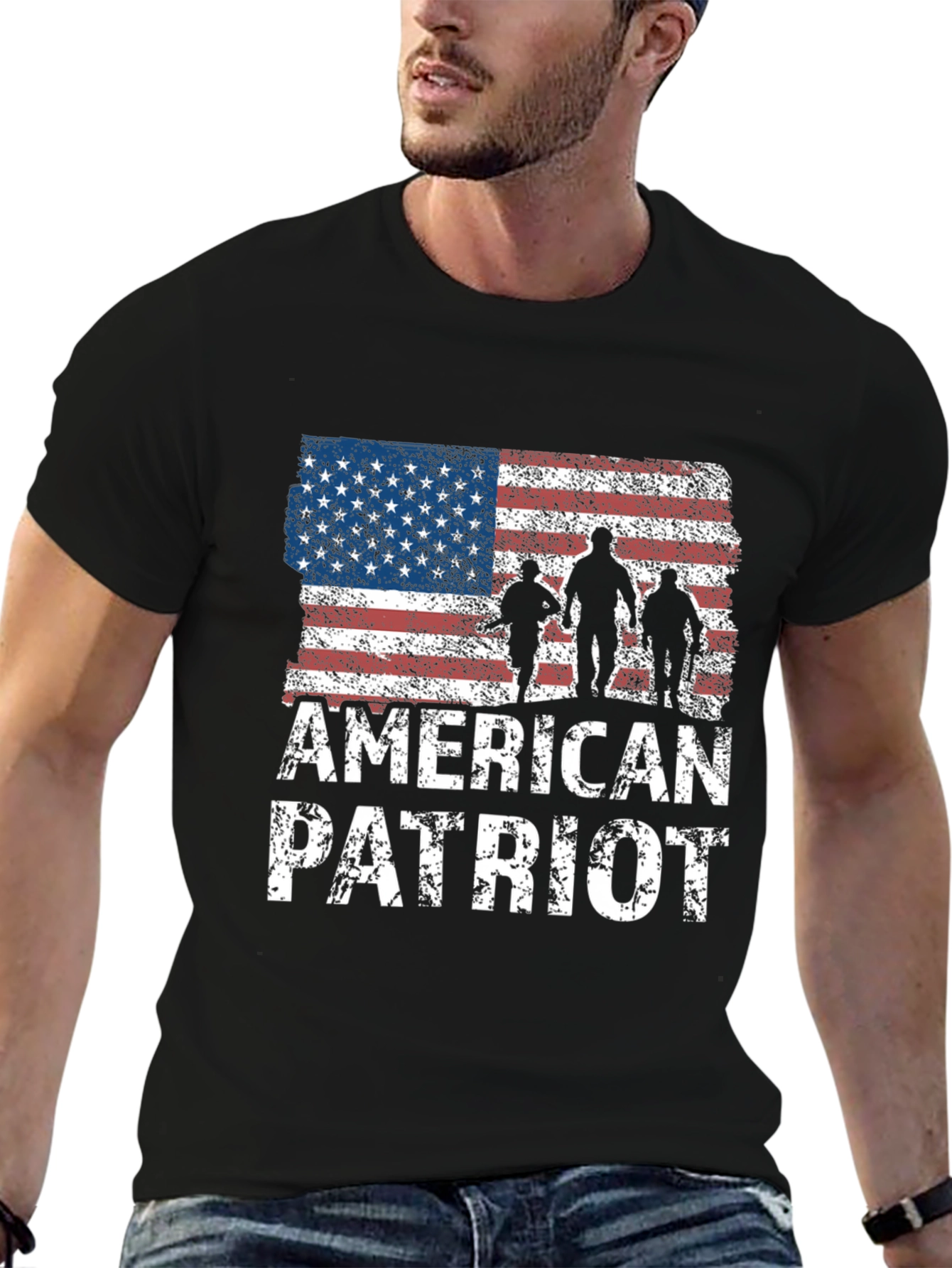 American Patriot Flag T-Shirt