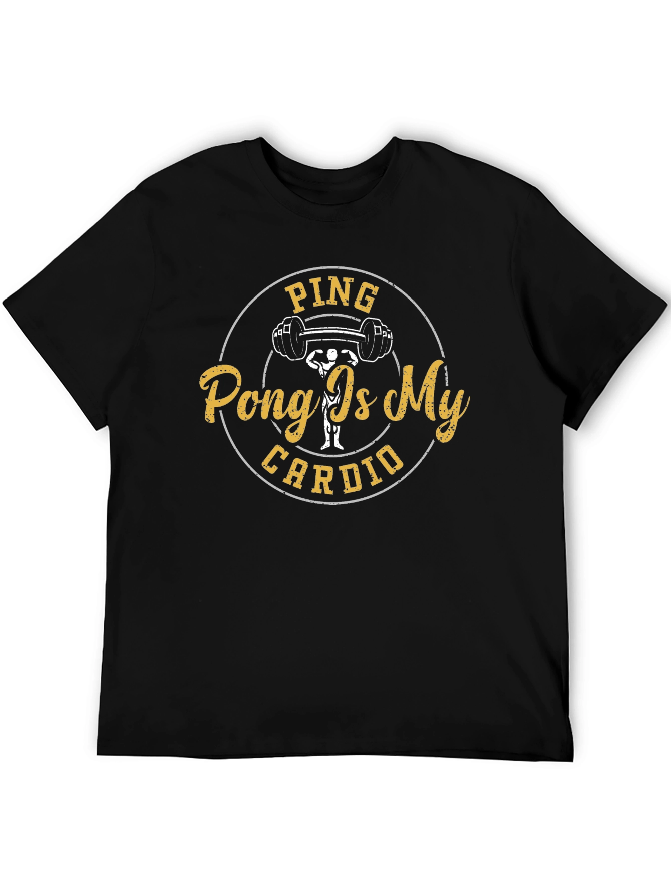 Ping Pong Is My Cardio Graphic T-Shirt