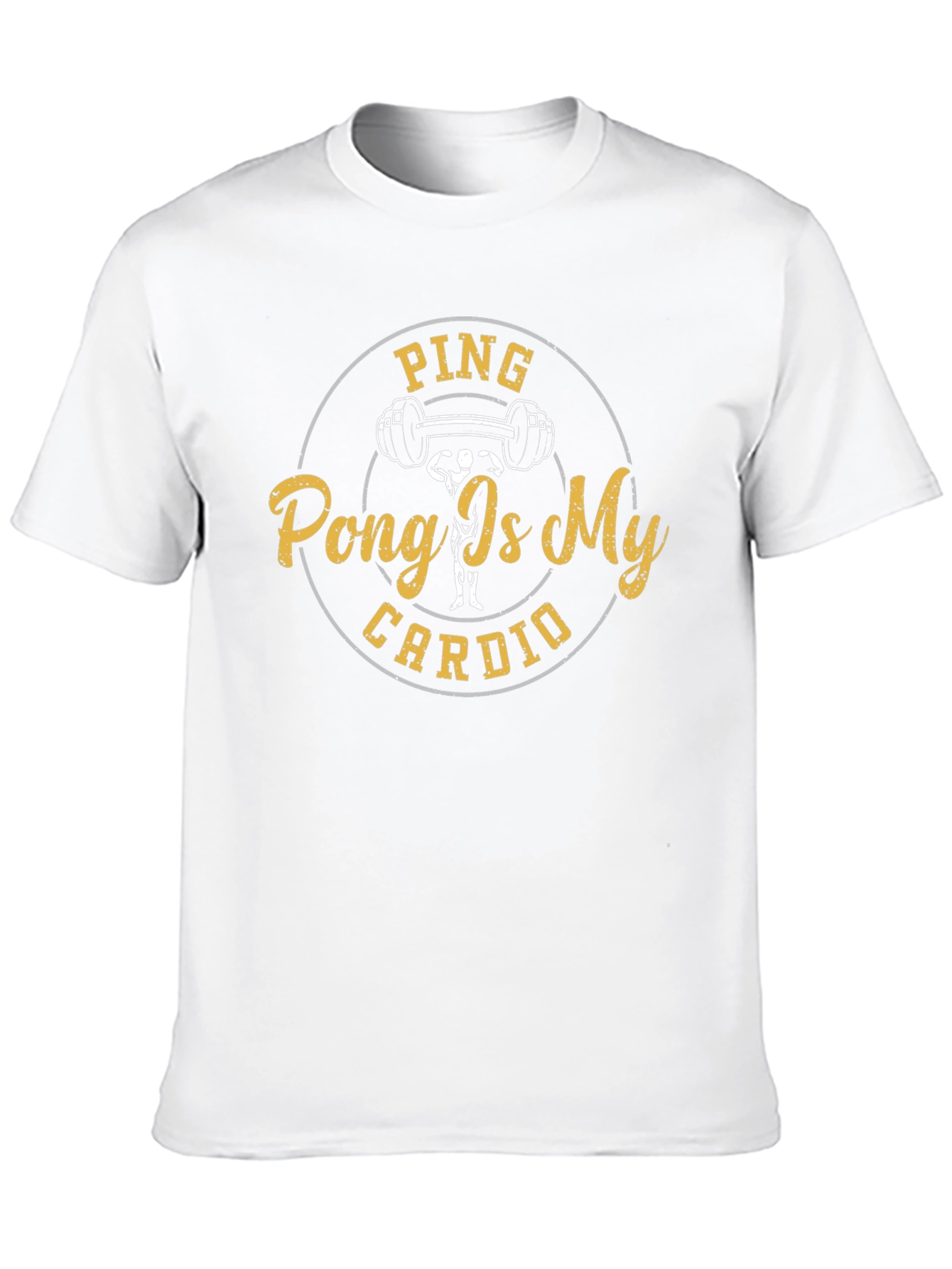 Ping Pong Is My Cardio Graphic T-Shirt