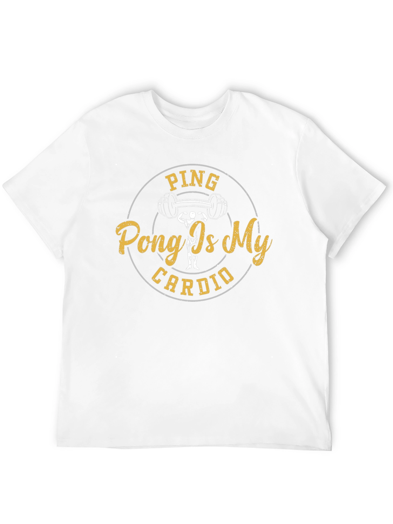 Ping Pong Is My Cardio Graphic T-Shirt