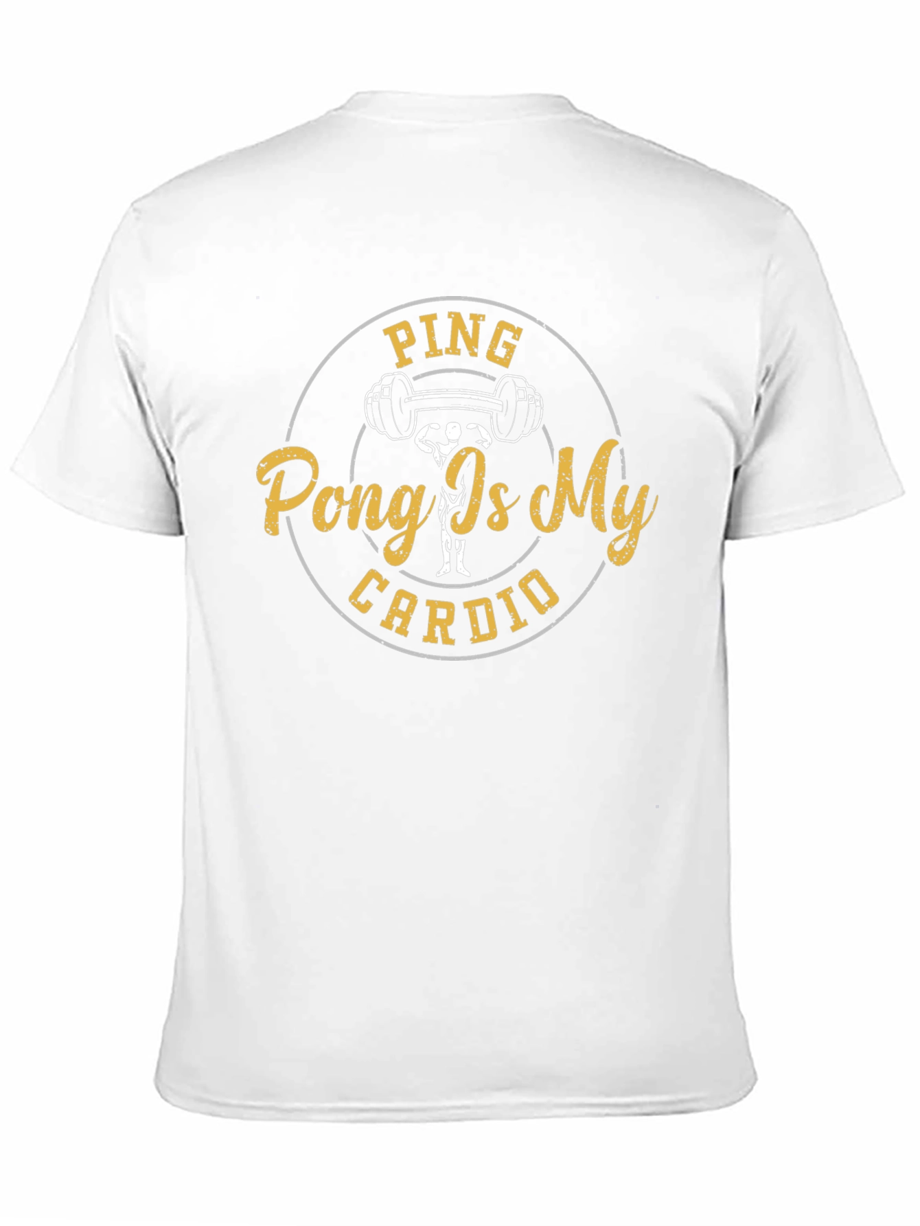 Ping Pong Is My Cardio Graphic T-Shirt