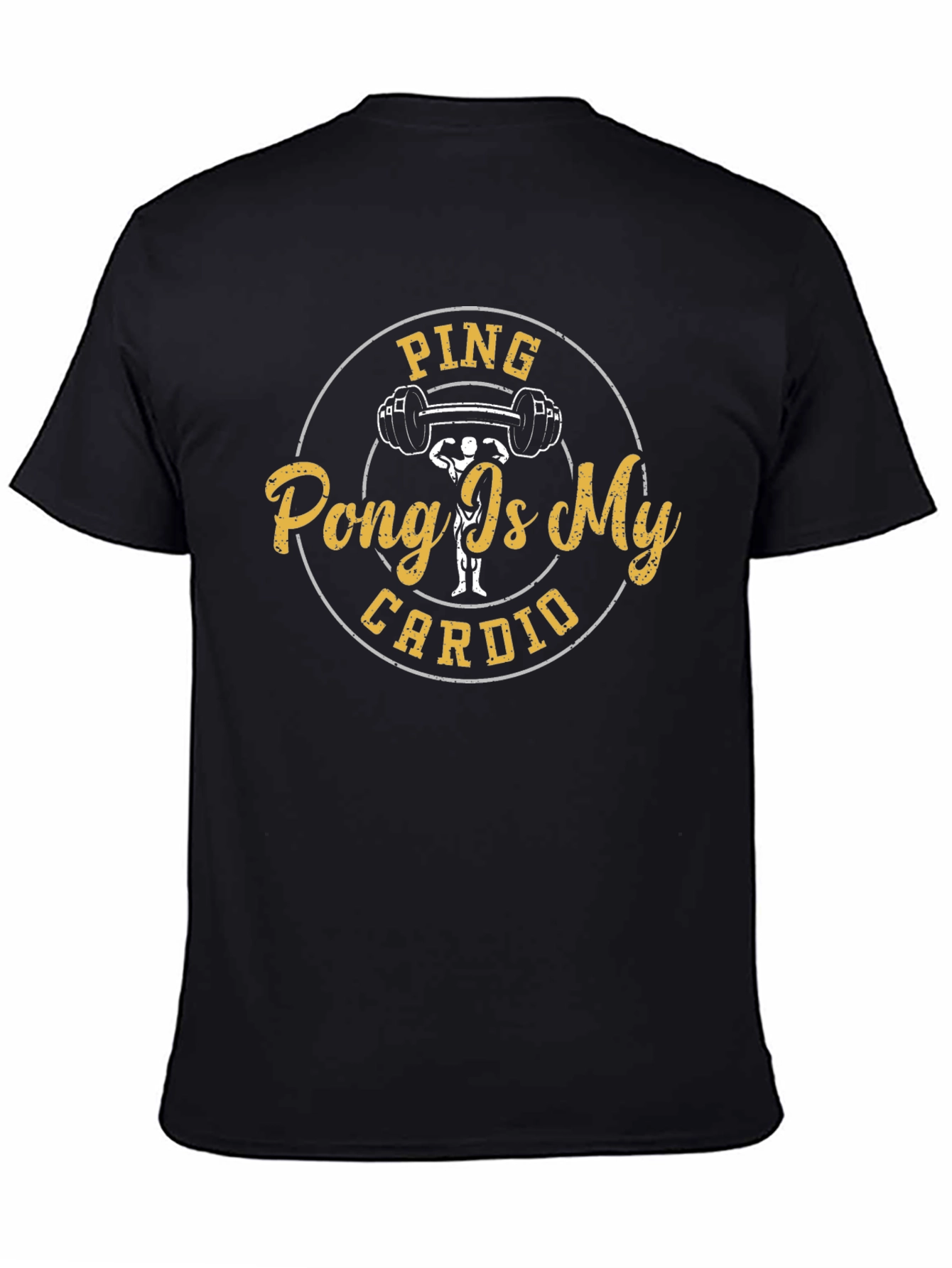 Ping Pong Is My Cardio Graphic T-Shirt