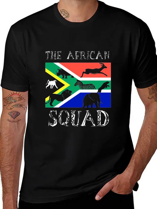 African Squad Graphic T-Shirt