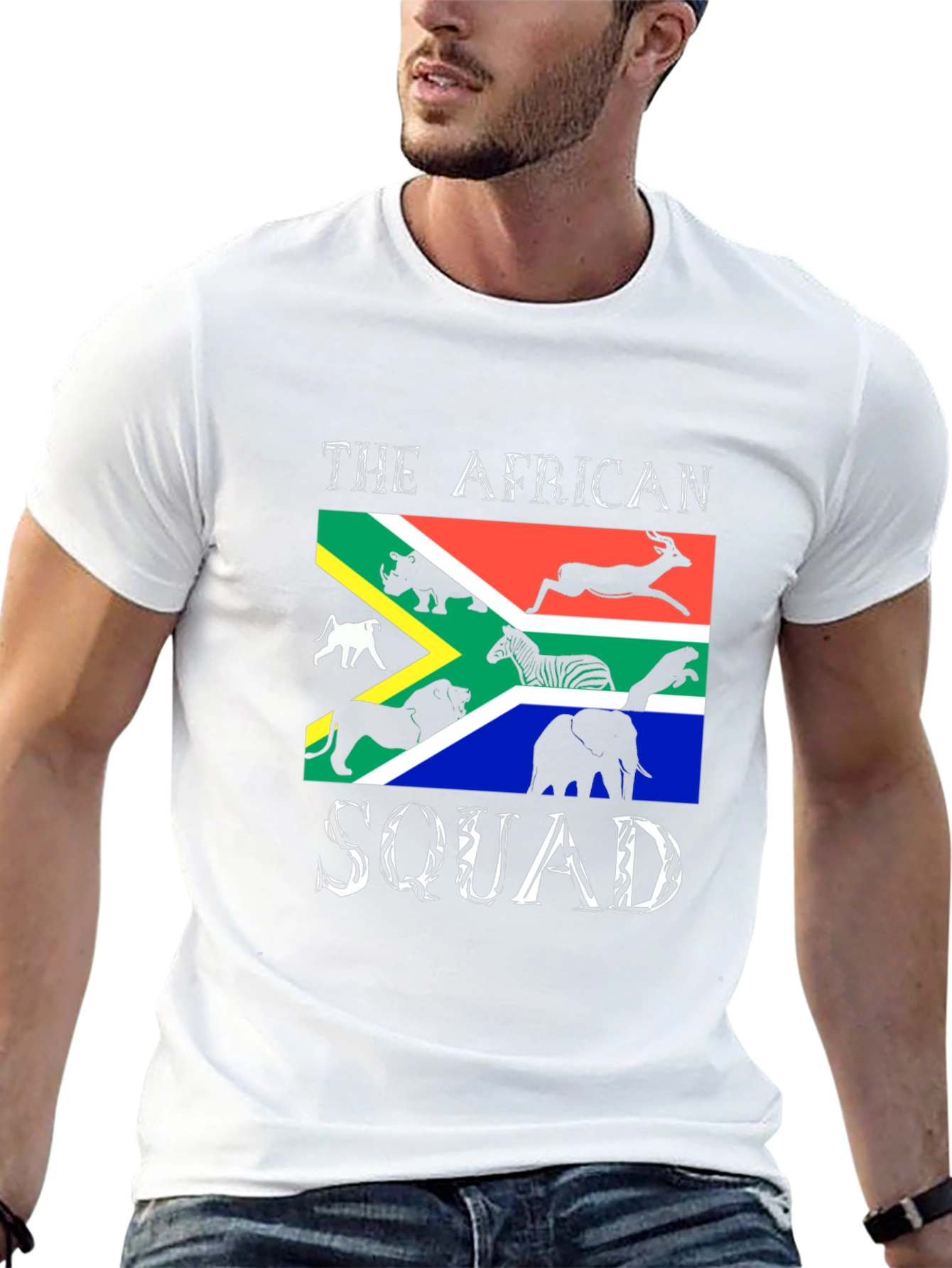 African Squad Graphic T-Shirt