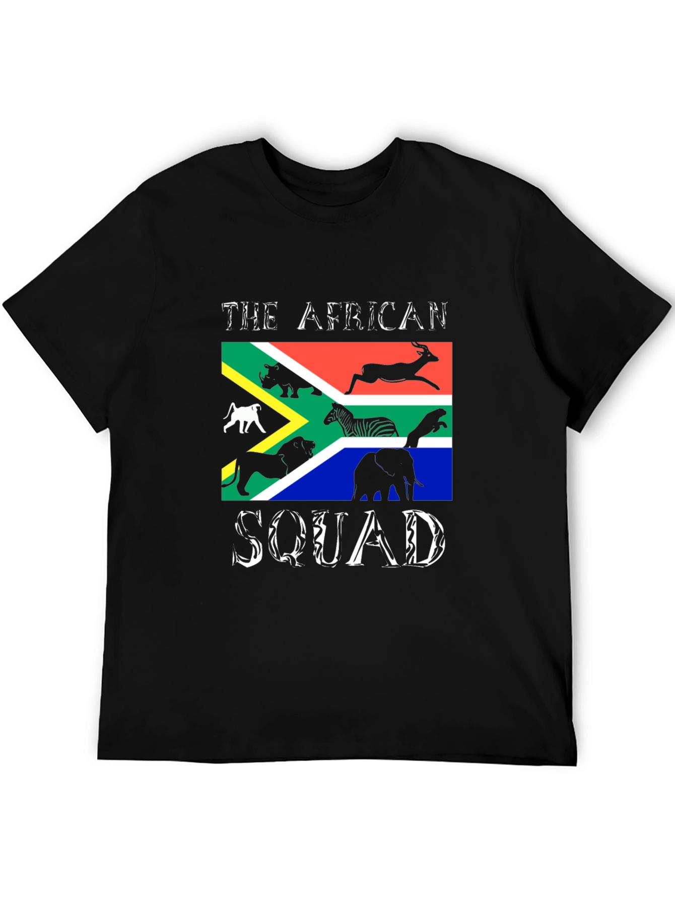 African Squad Graphic T-Shirt