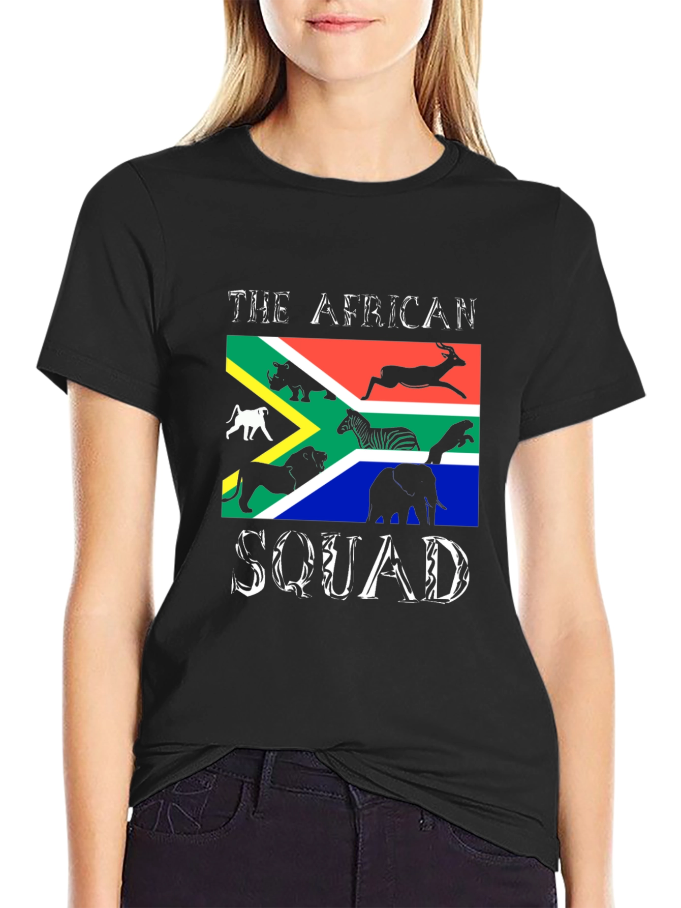African Squad Graphic T-Shirt