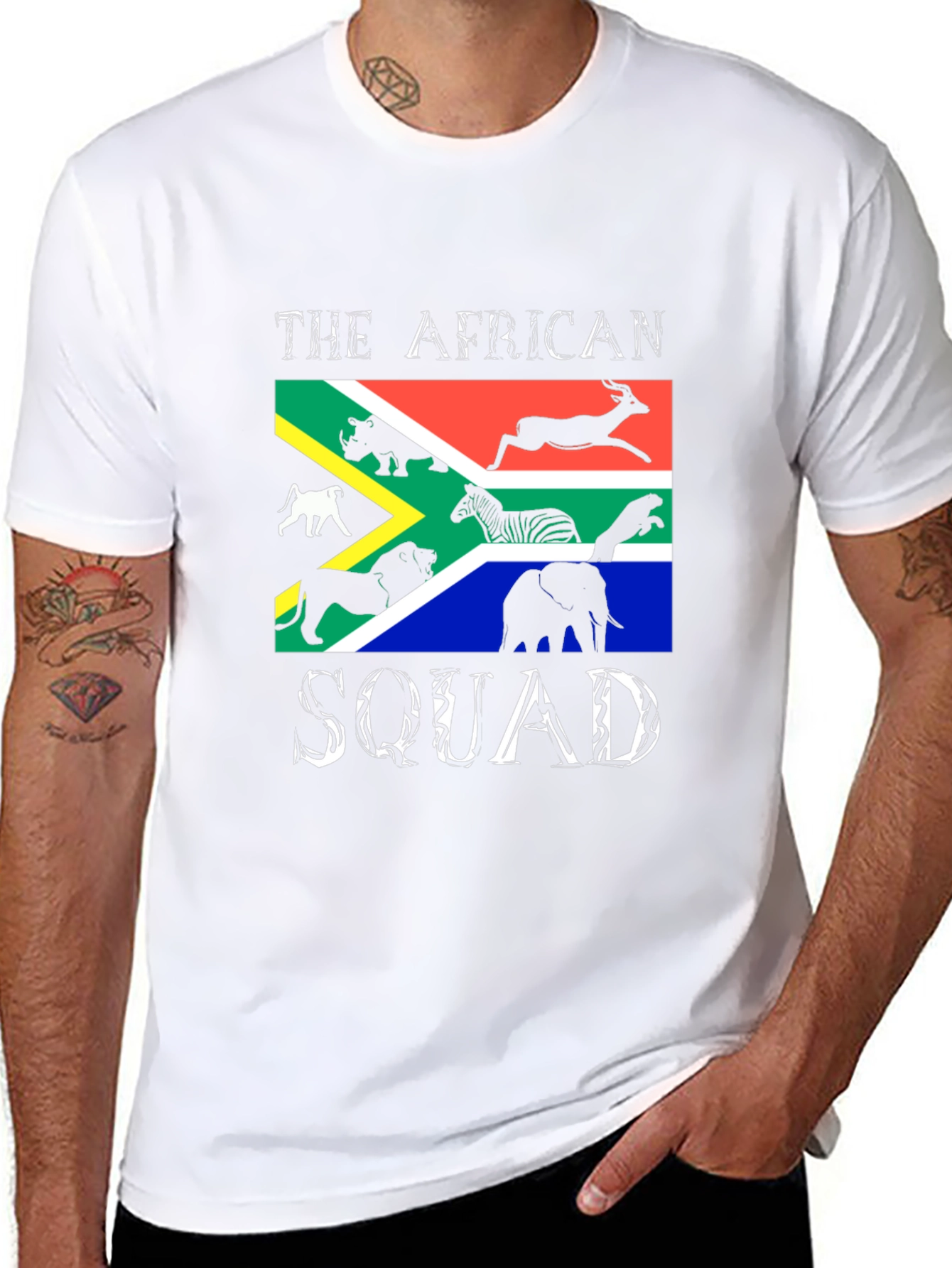 African Squad Graphic T-Shirt
