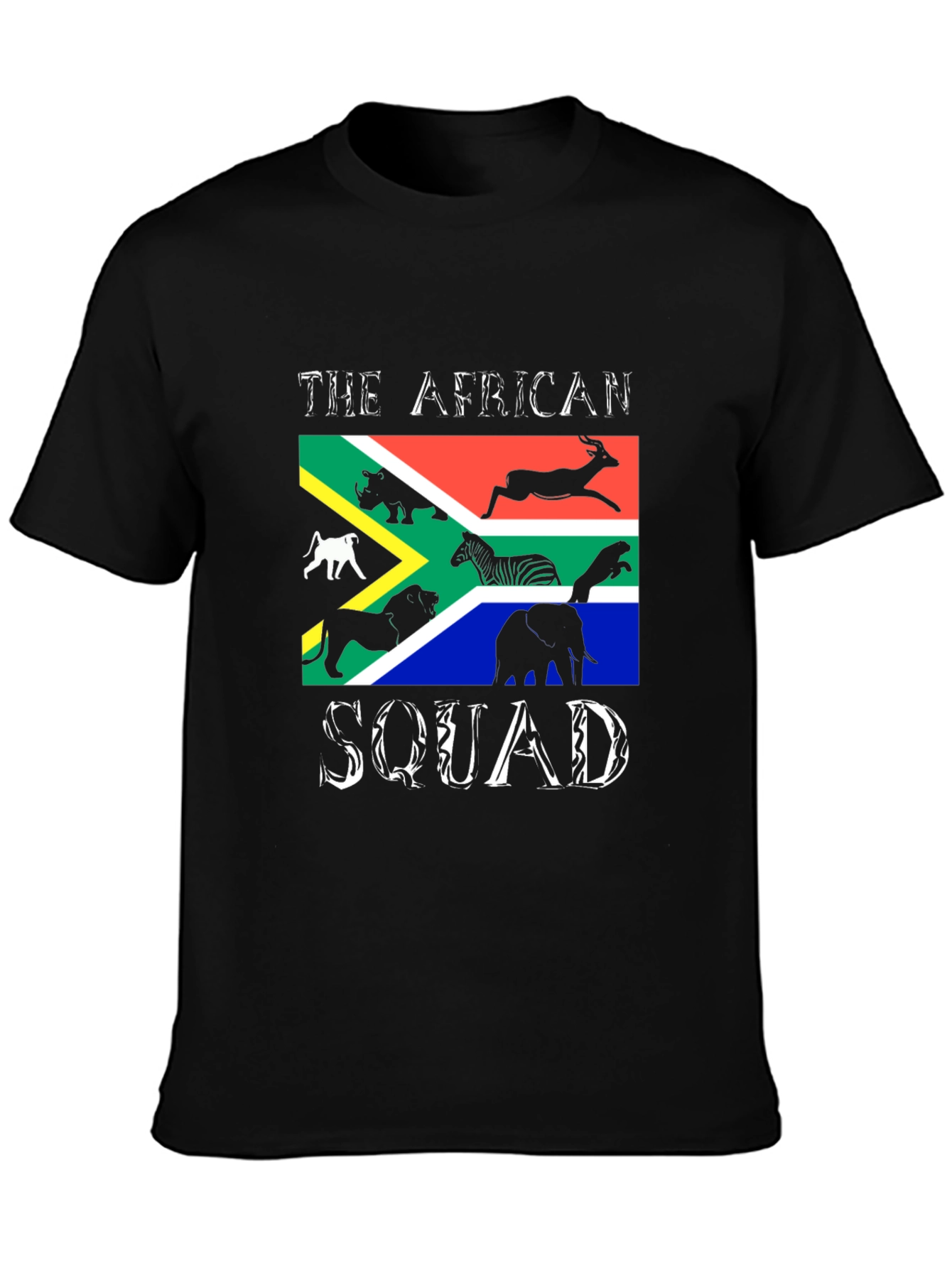 African Squad Graphic T-Shirt
