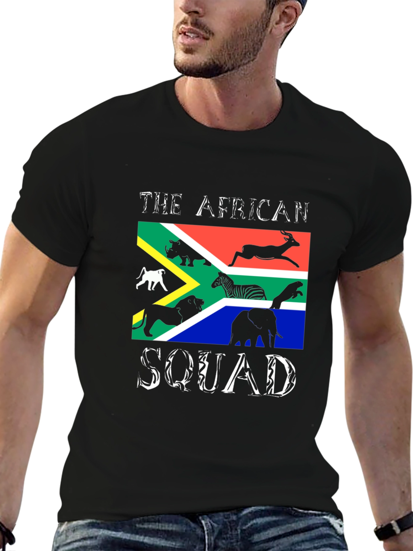 African Squad Graphic T-Shirt