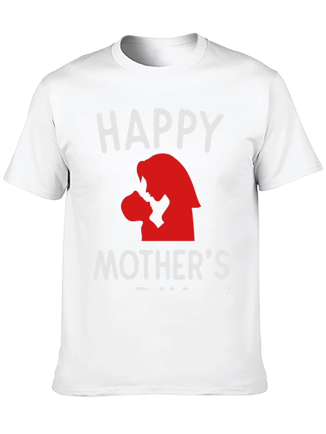 Happy Mothers Day T-Shirt - Black Graphic Tee