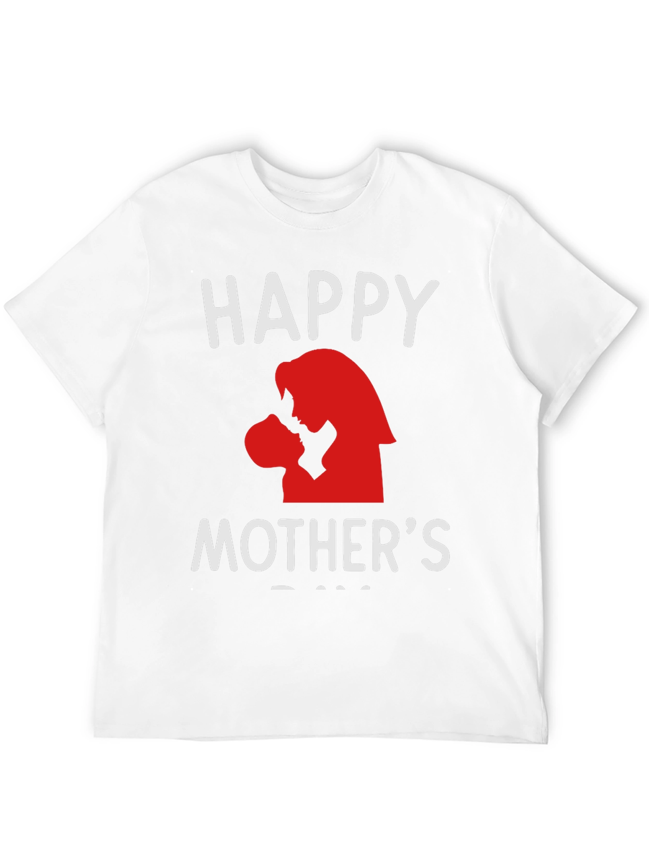 Happy Mothers Day T-Shirt - Black Graphic Tee